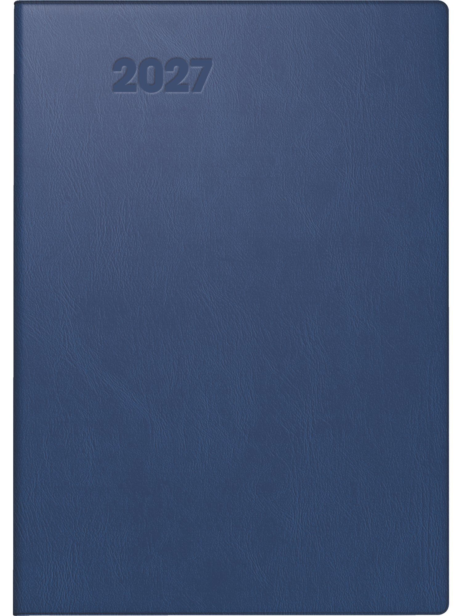 Baier & Schneider Taschenkalender Taschenkalender Modell 713 2027 A7 dunkelblau