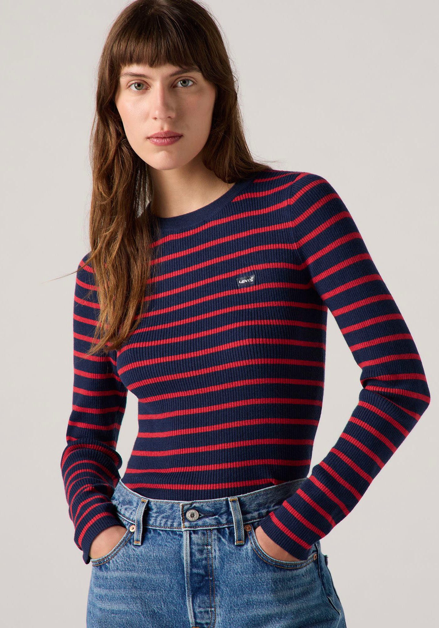 Levi's® Strickpullover RIB SWEATER mit Batwing günstig online kaufen