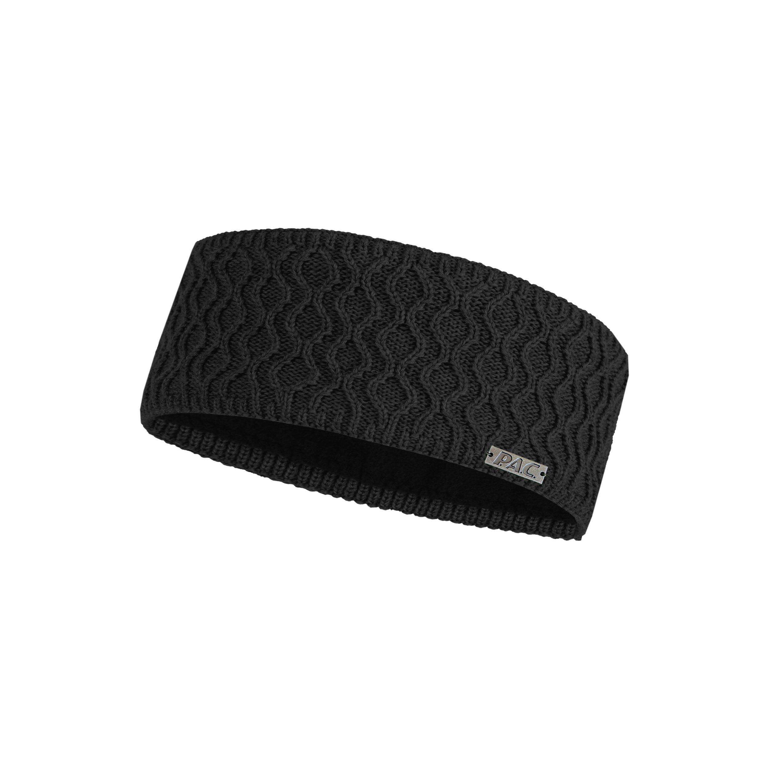 P.A.C. Stirnband PAC Kisala Headband Fleece Black