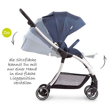 Kinder-Buggy Eagle 4S - Denim Grey, (2-tlg), leichter Buggy - Sportwagen bis 22 kg, mit Liegefunktion, Schieber höhenverstellbar