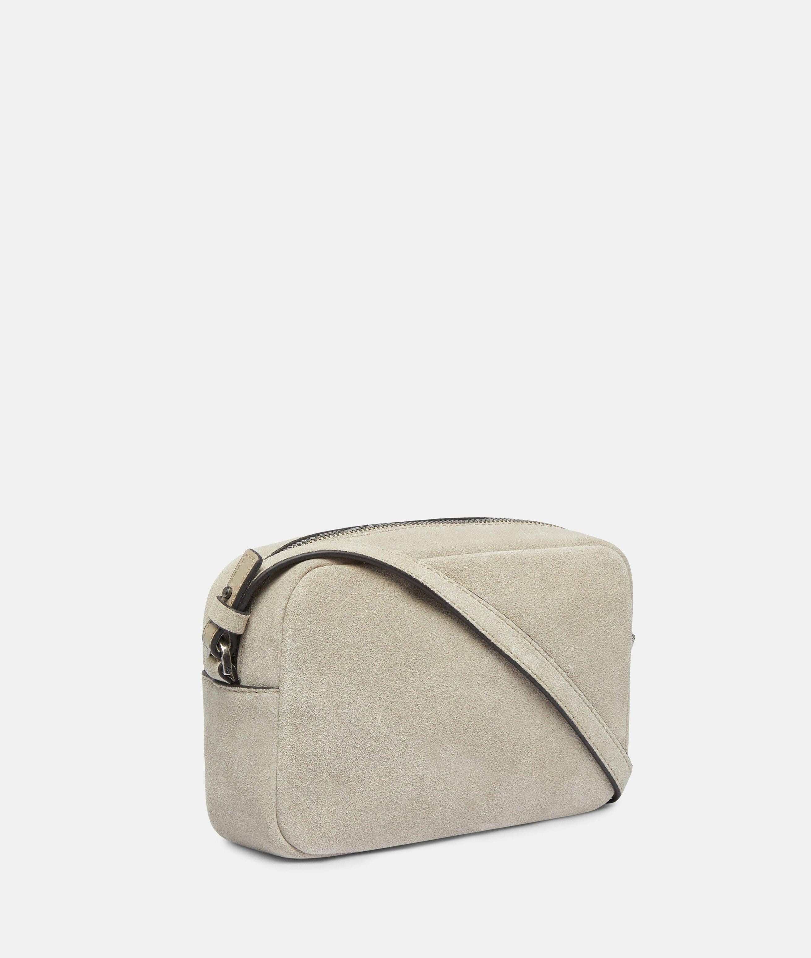Liebeskind Berlin Umhängetasche Ella Camera-Bag S, Handliche Umhängetasche aus weichem Veloursleder