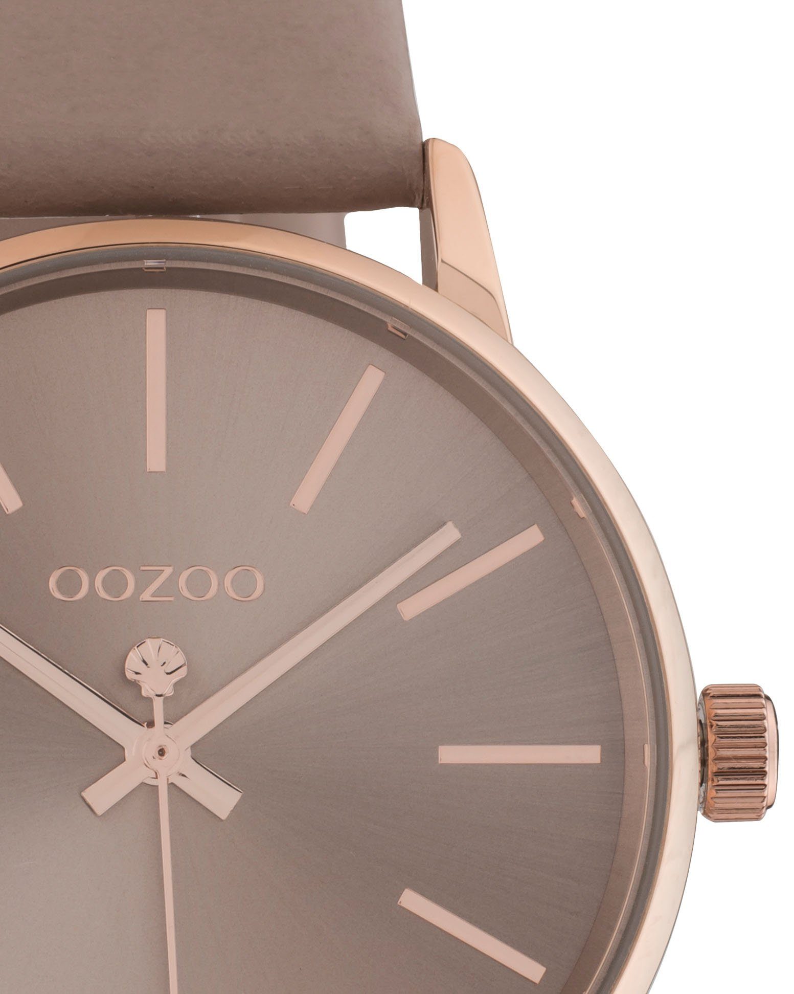 OOZOO Quarzuhr C10721, Armbanduhr, Damenuhr, Lederarmband günstig online kaufen