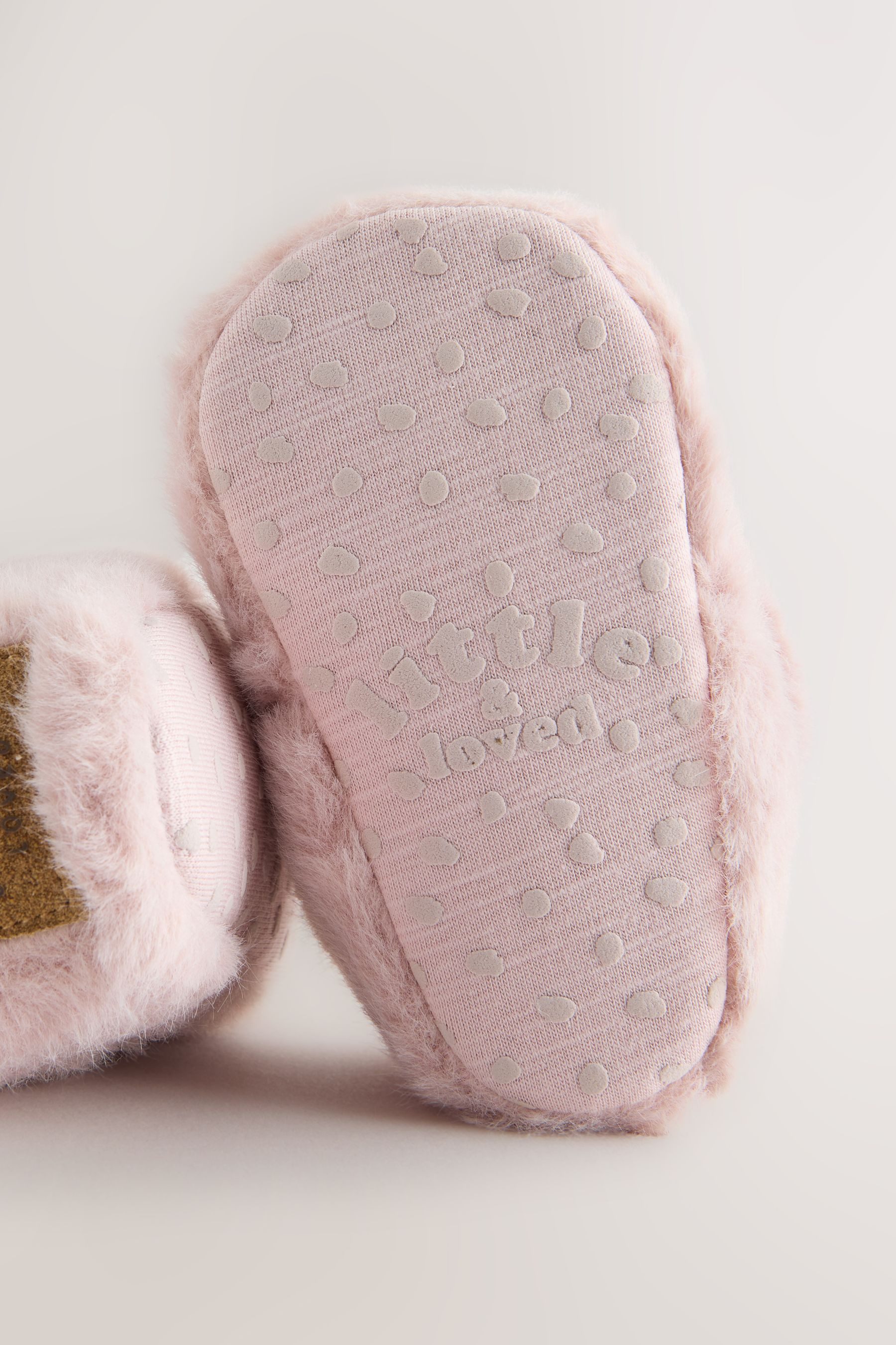Next Gemütliche Baby Slippers mit Klettverschluss Hausschuh – Bild 5 von 5