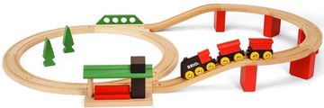 BRIO® Spielzeug-Eisenbahn Classic Deluxe-Set, (Set), FSC®- schützt Wald - weltweit