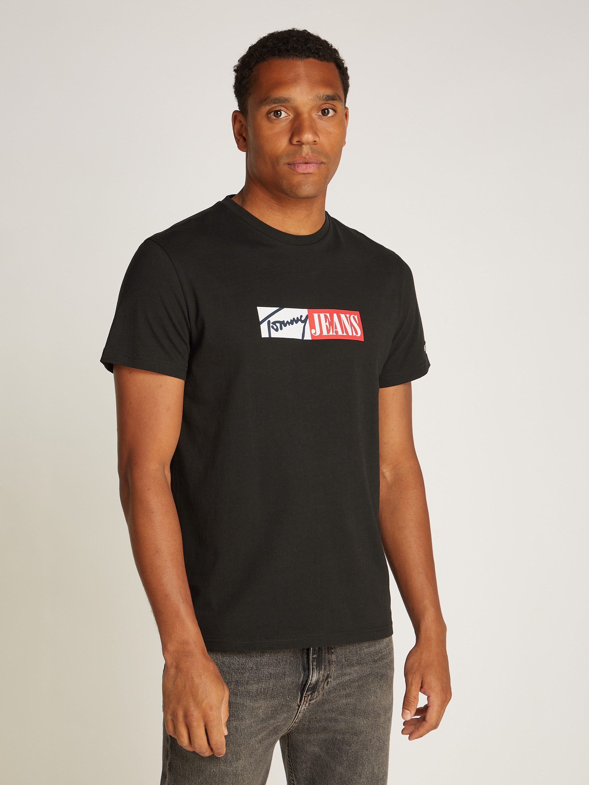 Tommy Jeans Plus Rundhalsshirt TJM SLIM günstig online kaufen