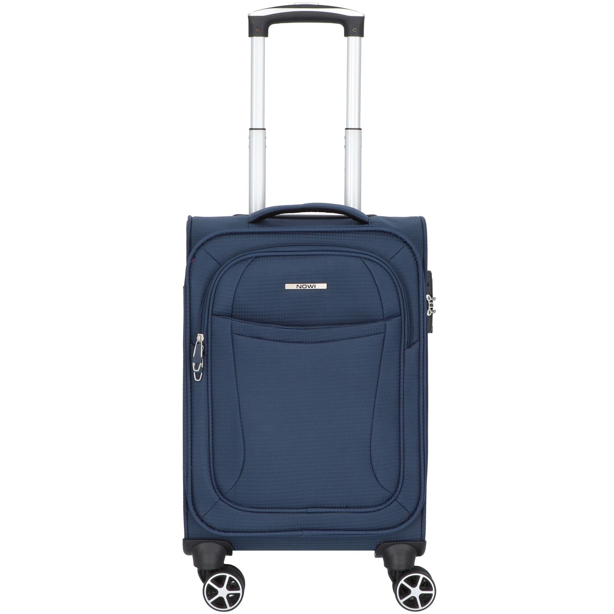 NOWI Handgepäck-Trolley Edinburgh, Polyester navy Rollen, 4