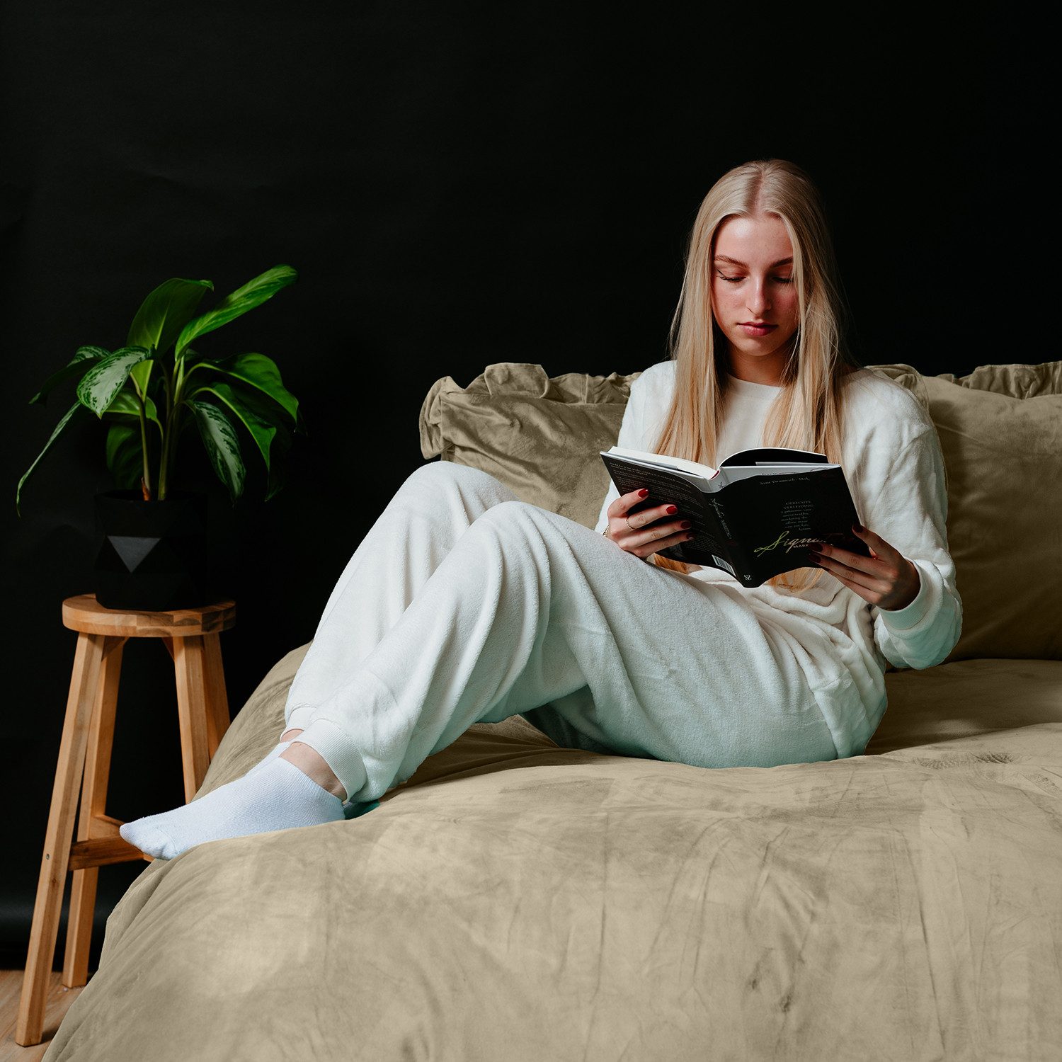 Sitheim-Europe Bettwäsche Bettwäsche Samt Rüschen Bettbezug & Kissenbezüge, günstig online kaufen