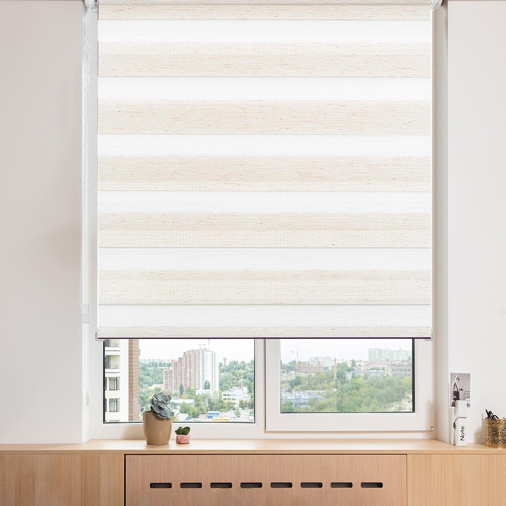 Doppelrollo Klemmfix ohne Bohren, i@home, freihängend, Klemmmontage