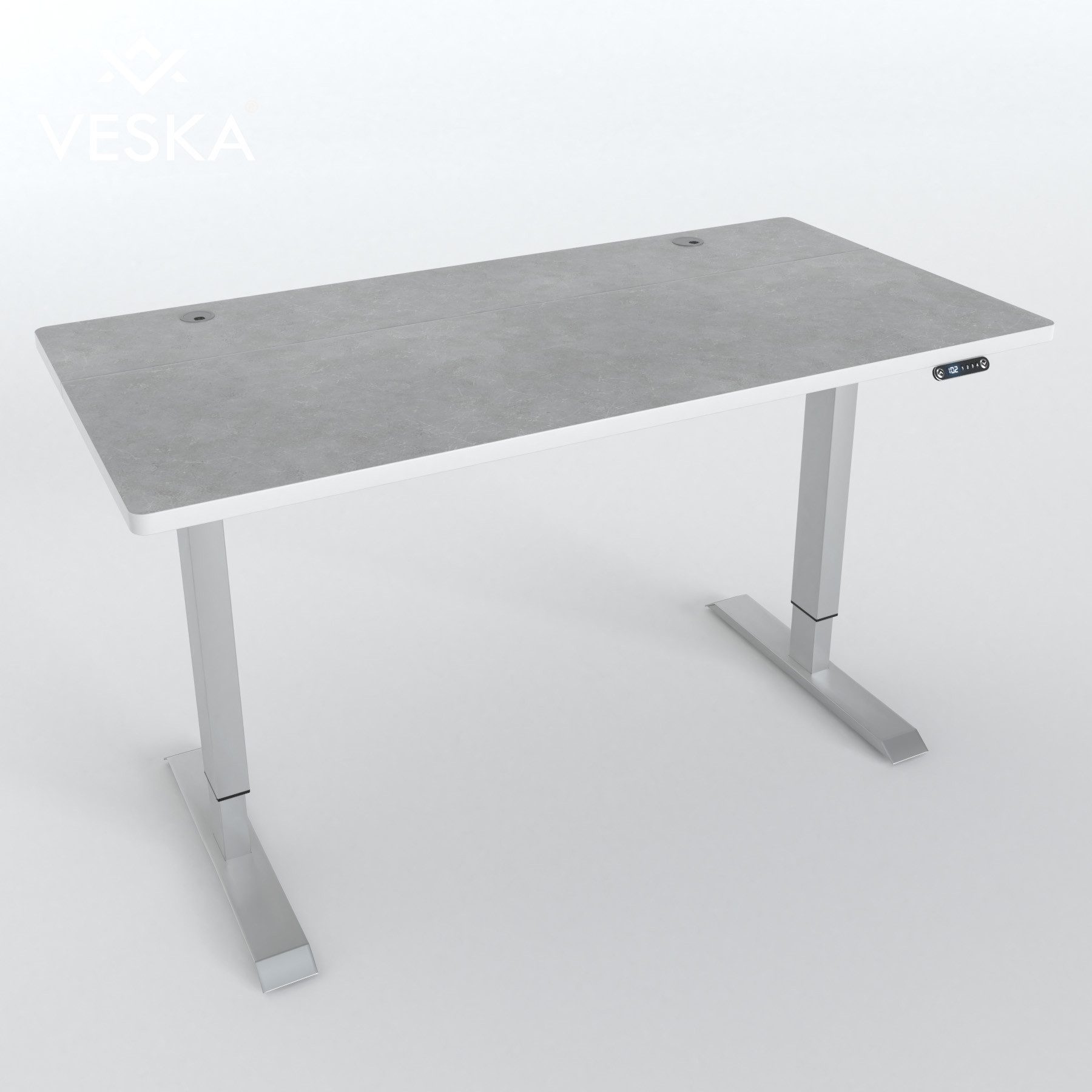 VESKA Schreibtisch Höhenverstellbar 140 x 70 günstig online kaufen