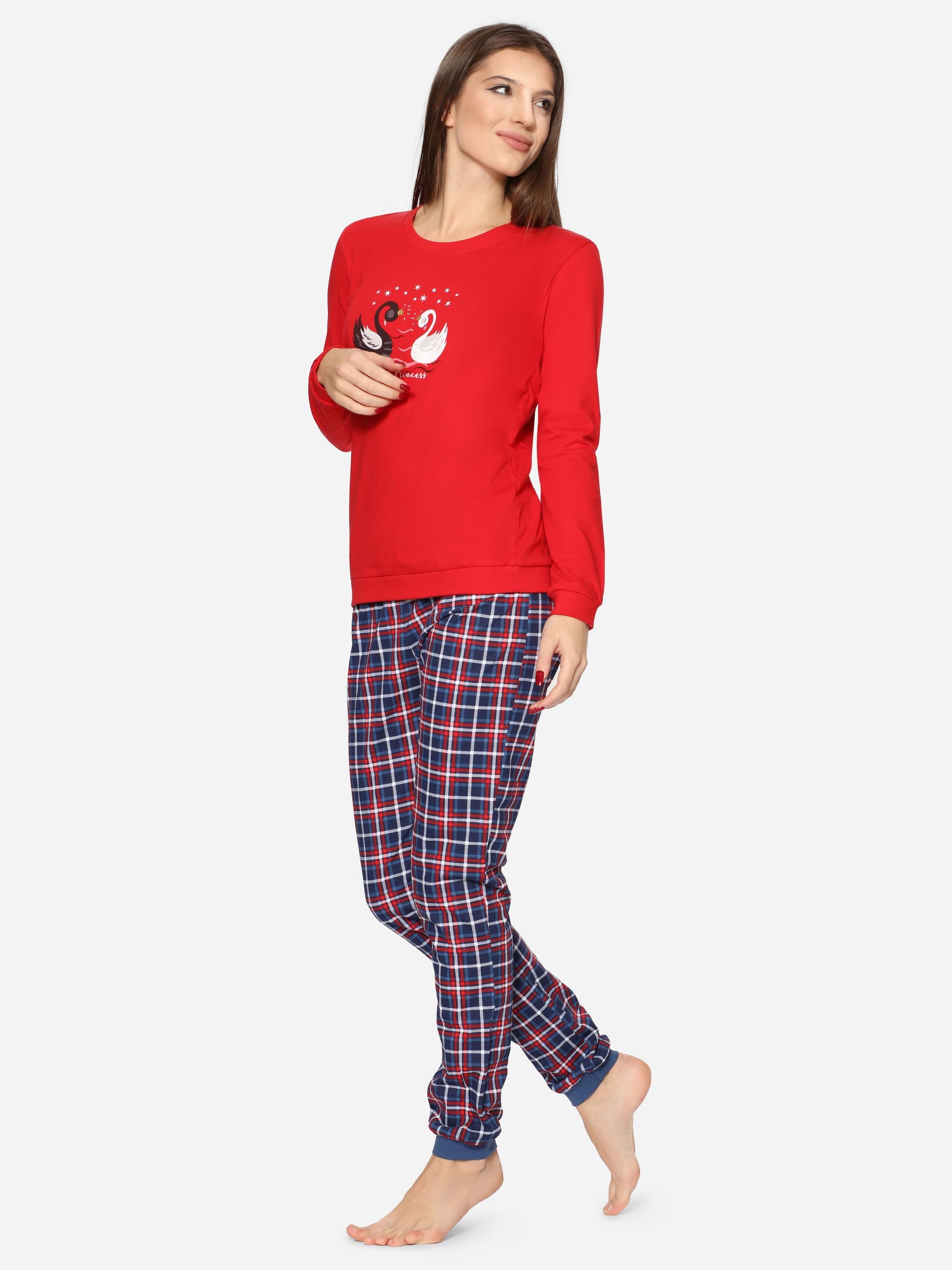 Cornette Schlafanzug Damen Schlafanzug 671 2016