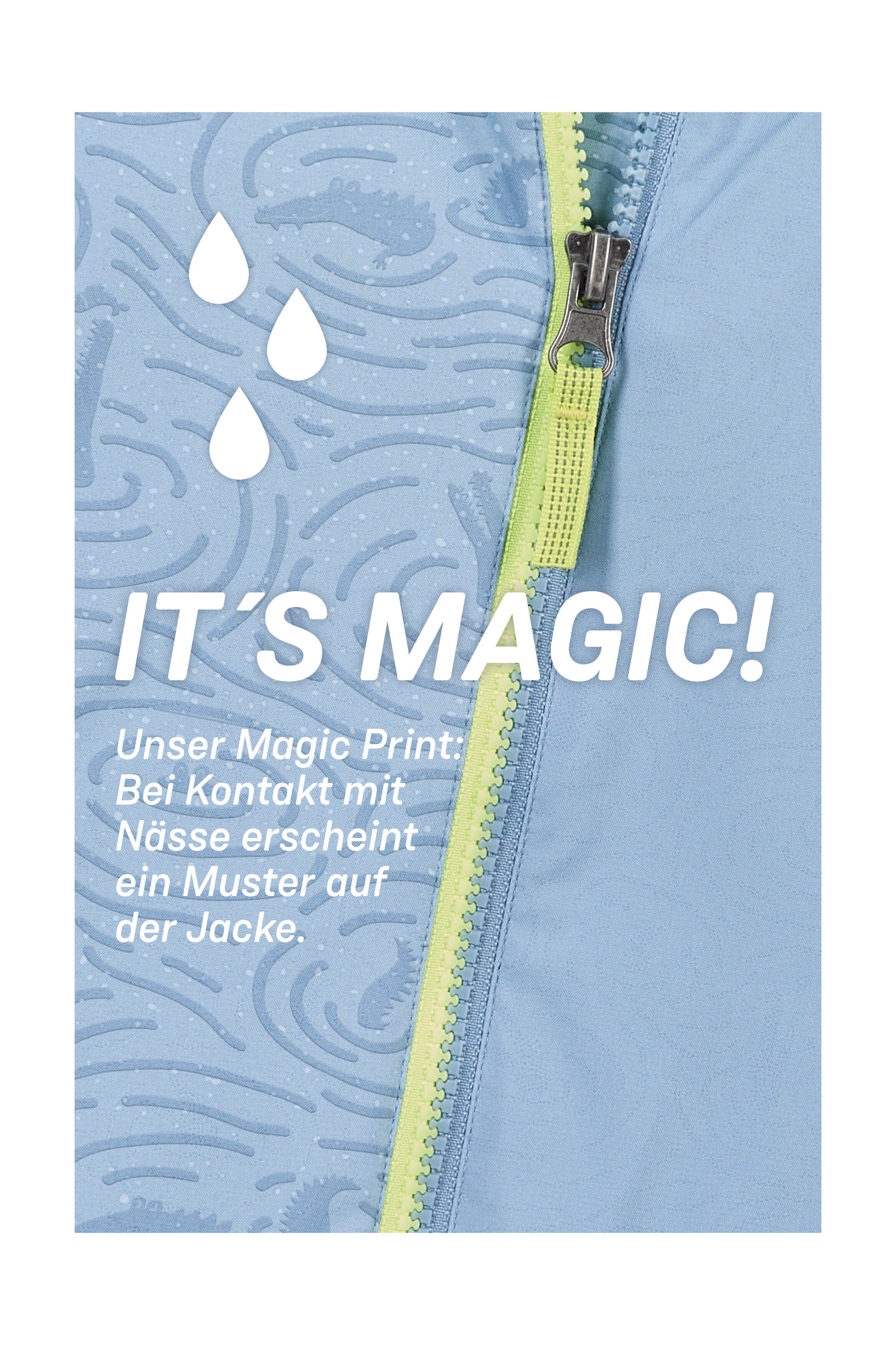 first instinct by killtec Funktionsjacke FIOS 26 MNS JCKT Magic Print Funktionsjacke, wasserdicht, verlängerbare Ärmel – Bild 4 von 5