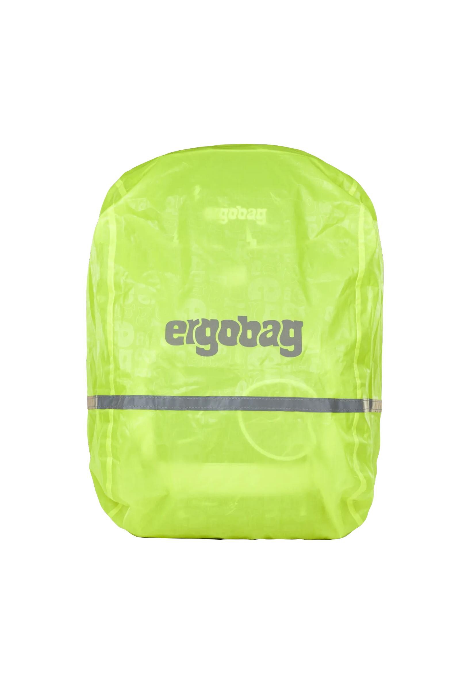 ergobag Rucksack-Regenschutz Regenschutz für Schulranzen (1-St), reflektierend