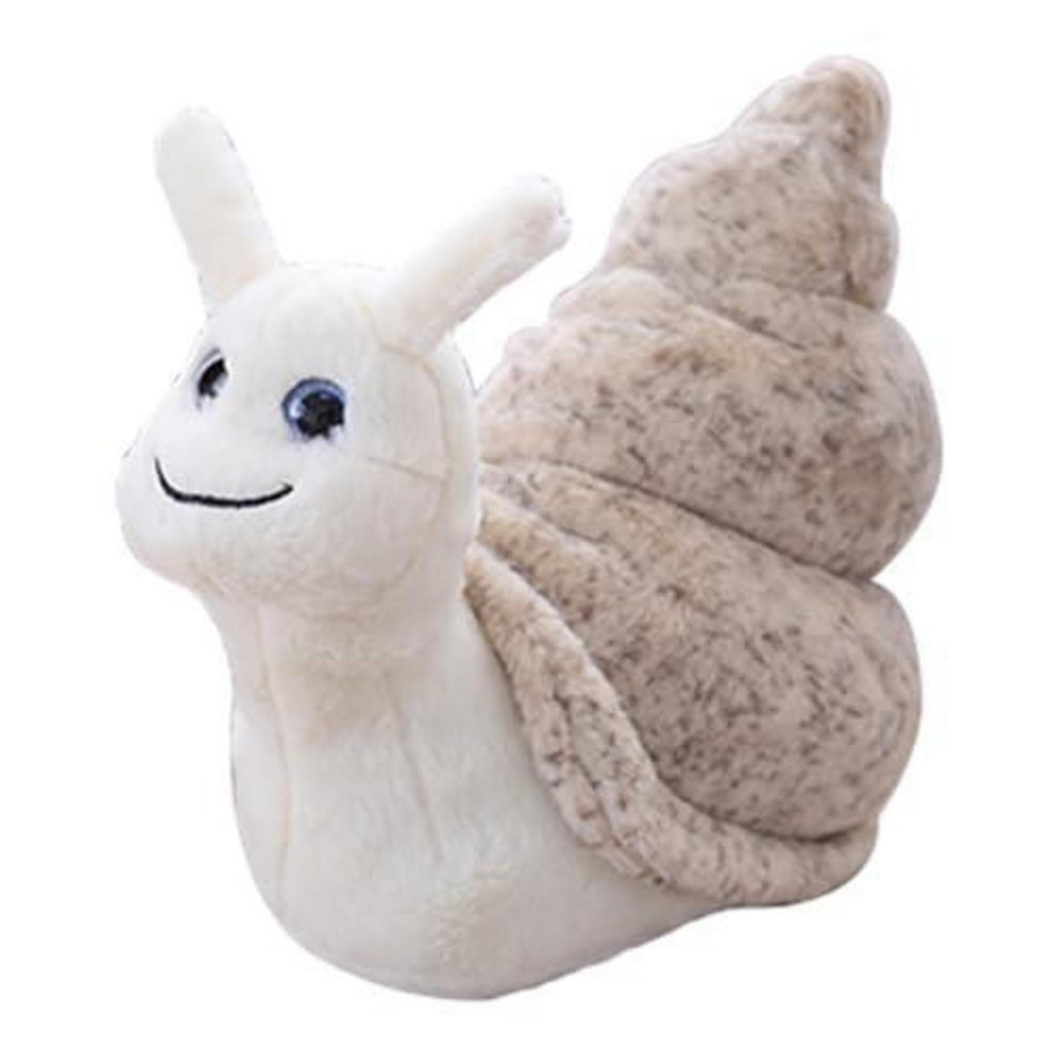 LuxusKollektion Kuscheltier Plüschtier Schnecke Kuscheltier Stofftier Kinder Geschenk 18 cm Grau