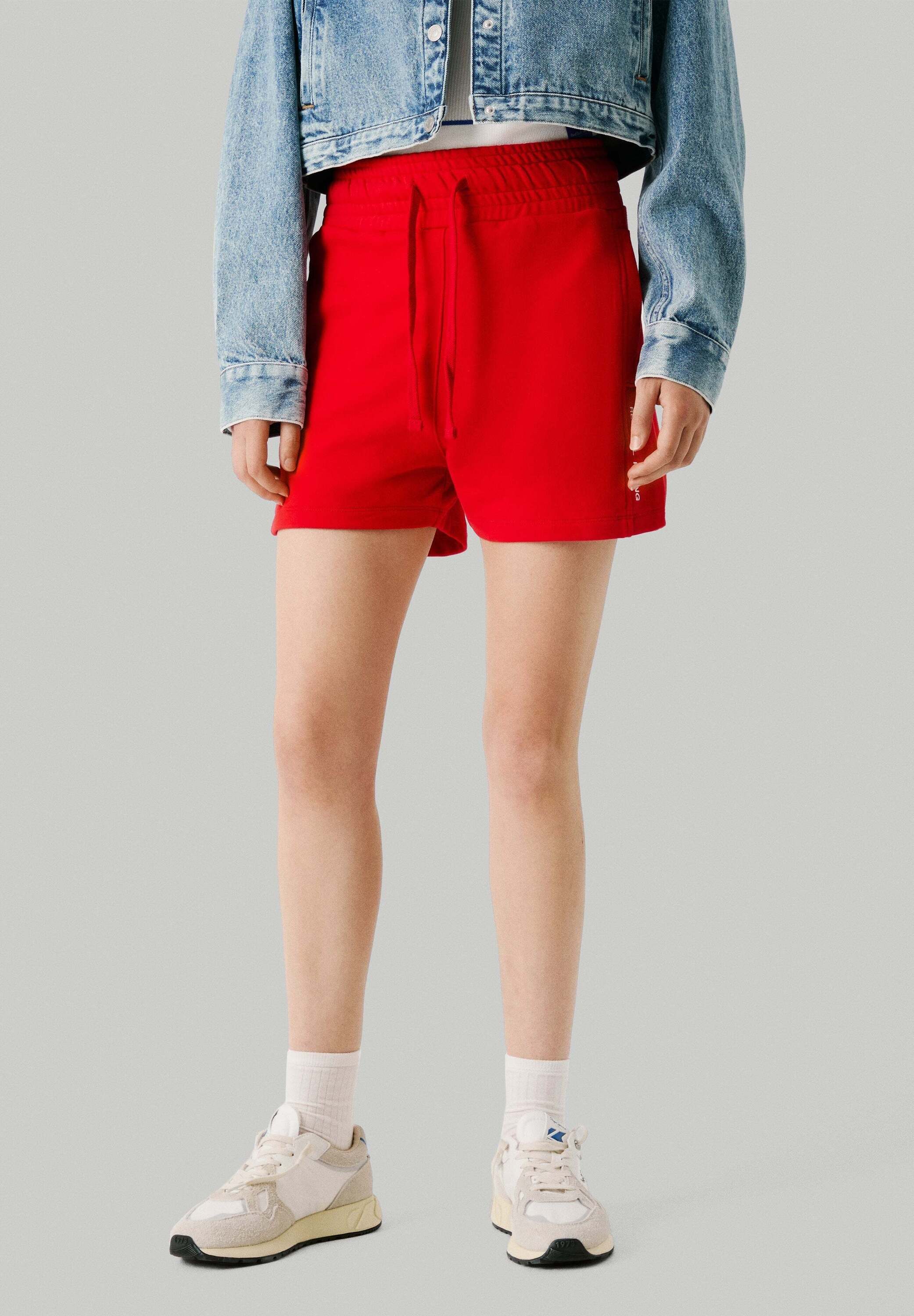 Red Bull Racing x Pepe Shorts denim shorts HIGH WAISTED SHORTS