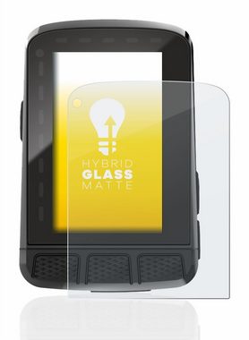 upscreen flexible Panzerglasfolie für Wahoo Elemnt Roam 2, Displayschutzglas, Schutzglas Glasfolie matt entspiegelt
