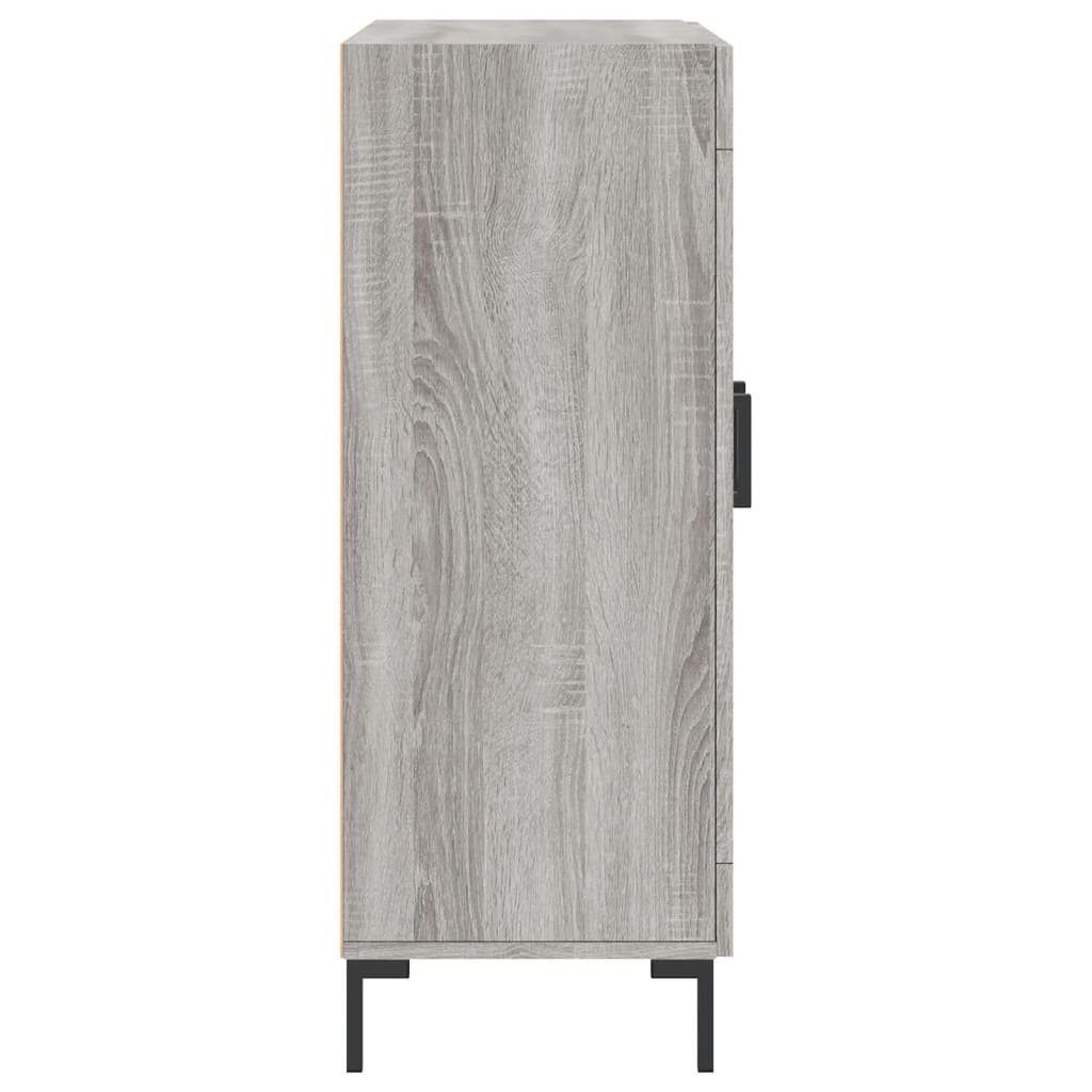 vidaXL Sideboard Sideboard Grau 69,5x34x90 Holzwerkstoff cm St) (1 Sonoma