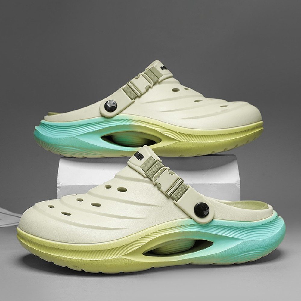 HUSK'SWARE Bequeme leichte Clogs mit Belüftungsöffnungen Clog (Modernes Design, Pflegeleicht und vielseitig)