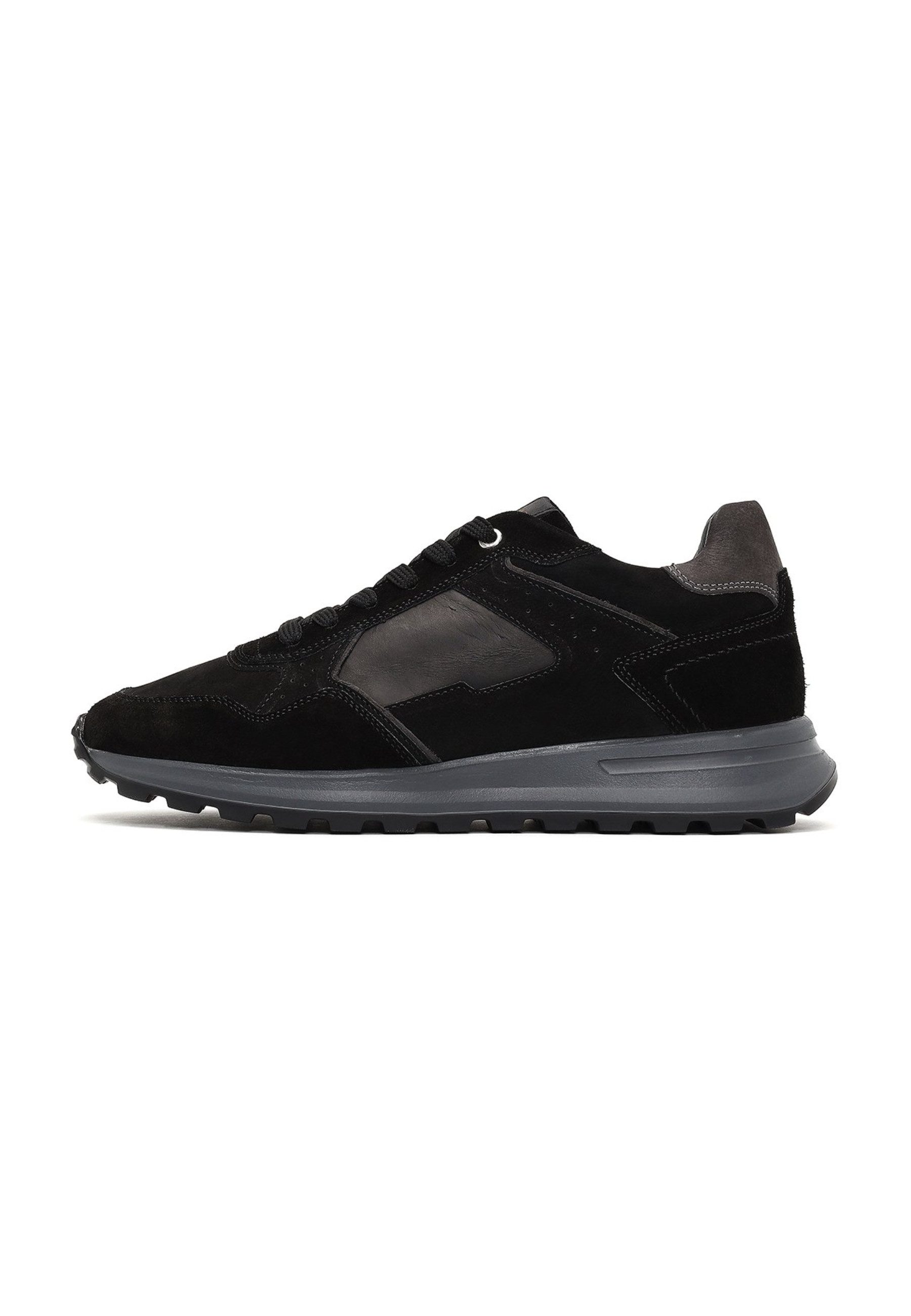 Freizeit-Sneaker aus Leder Sneaker