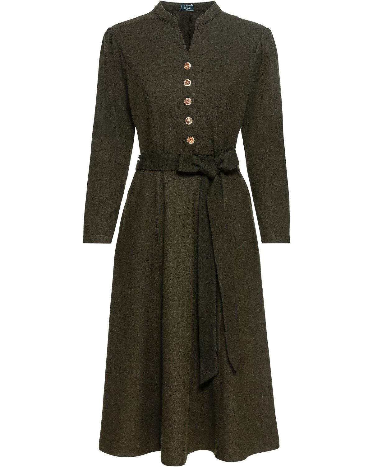 Jerseykleid Jerseykleid mit Knopfleiste