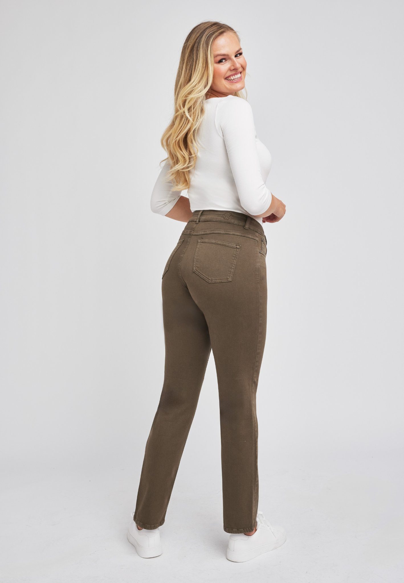wonderjeans Slim-fit-Jeans Classic Klassischer gerader Schnitt