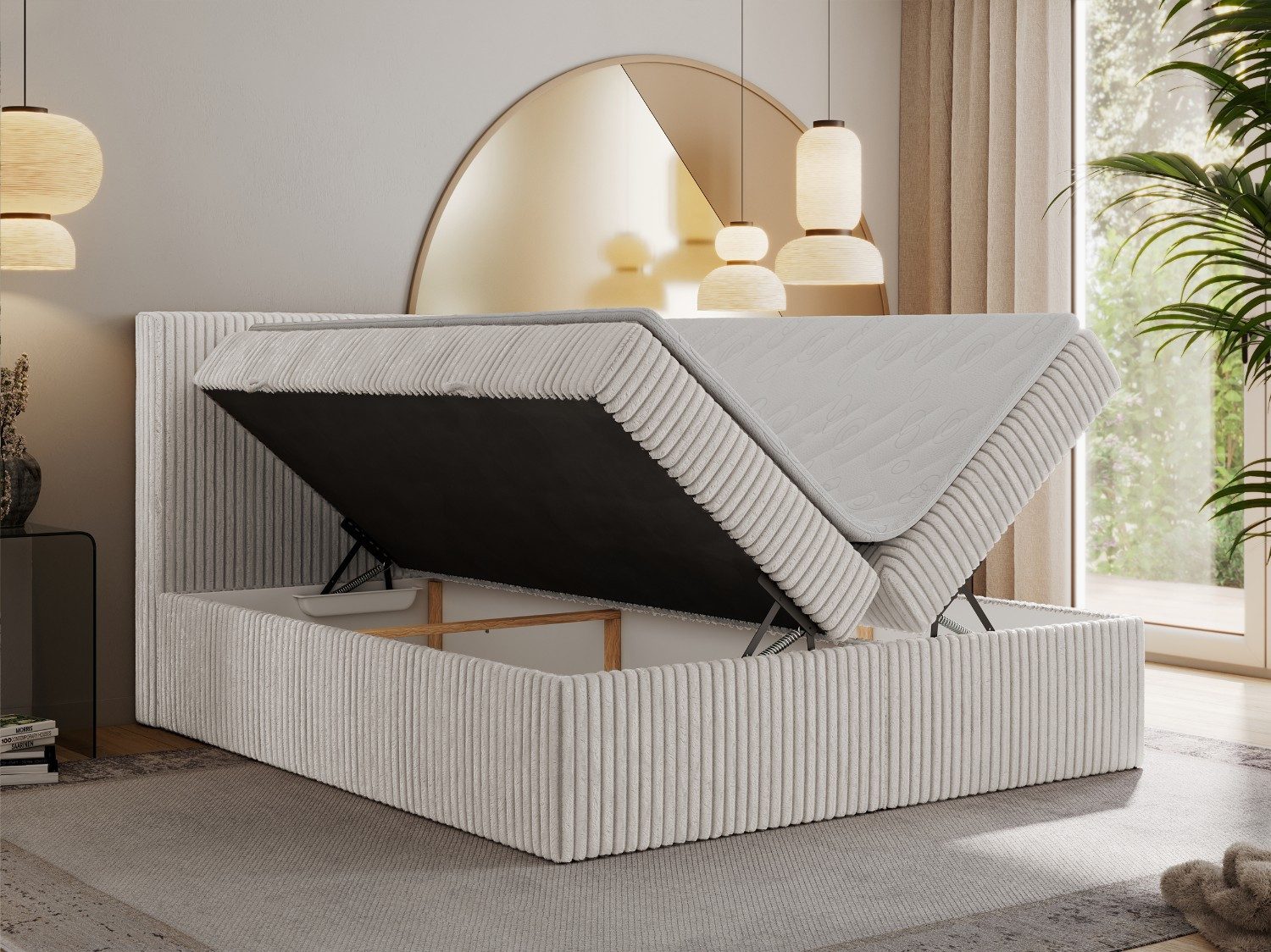 MKS MÖBEL Boxspringbett TILIANO (Packung, Set, günstig online kaufen