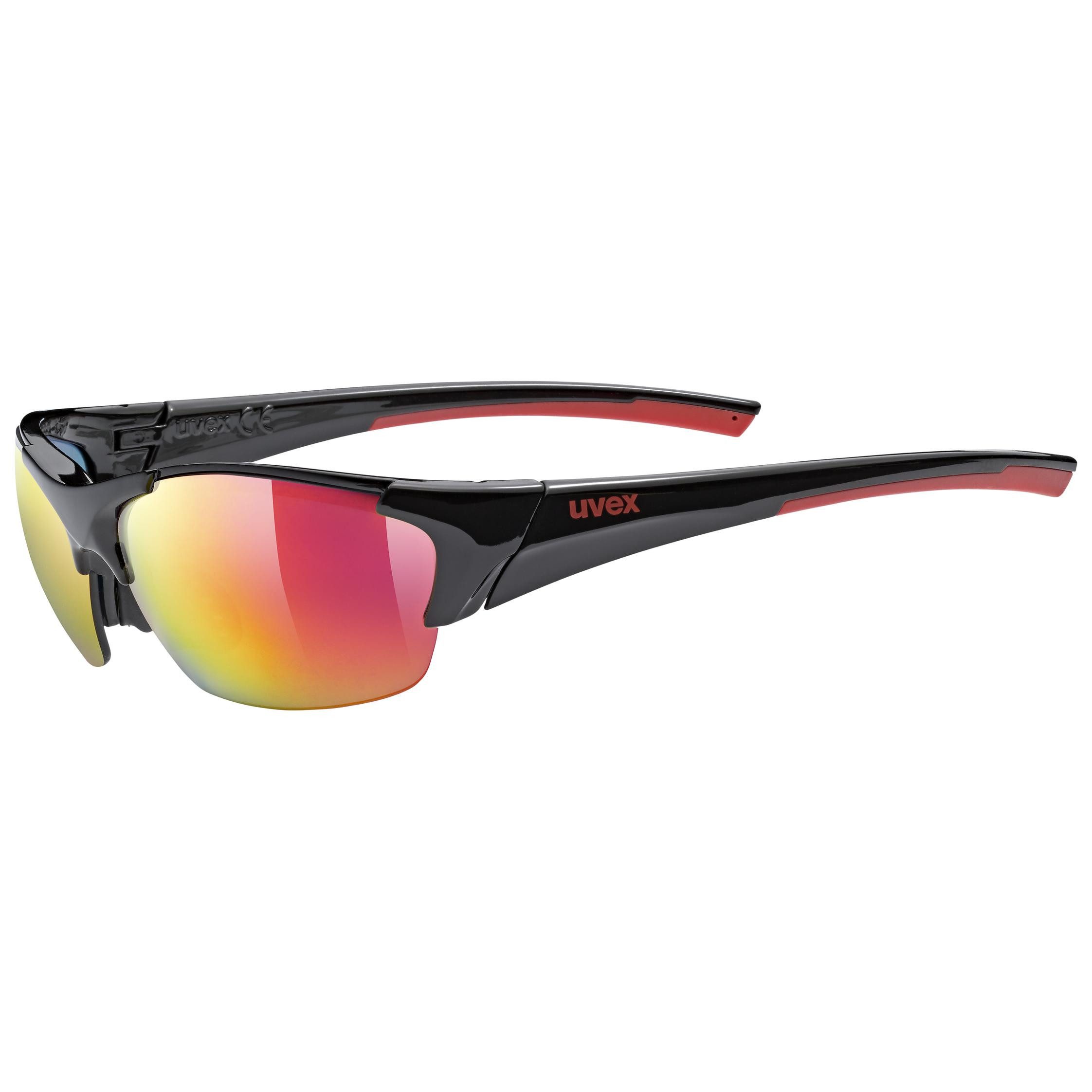 Sonnenbrille uvex blaze III set BLACK RED