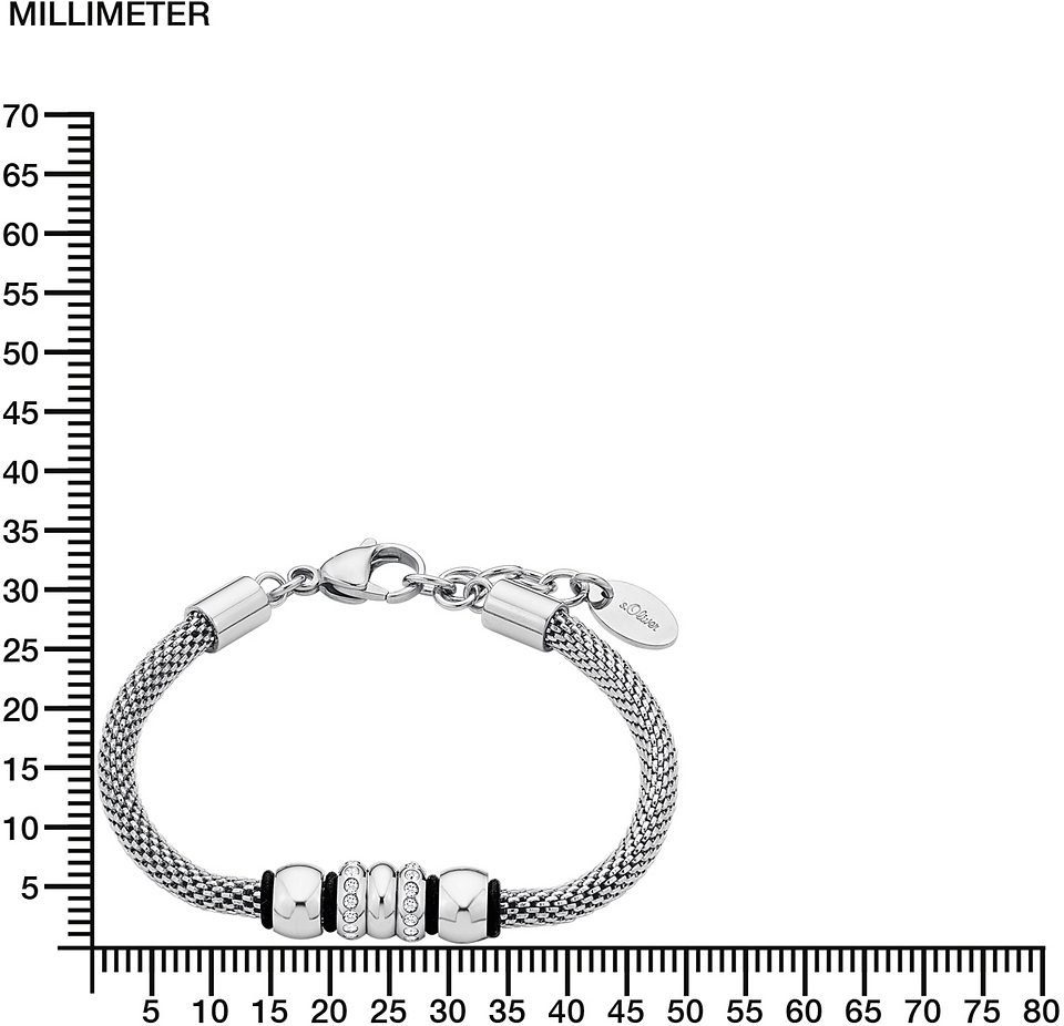 s.Oliver Armband 9240135, mit Kristall günstig online kaufen