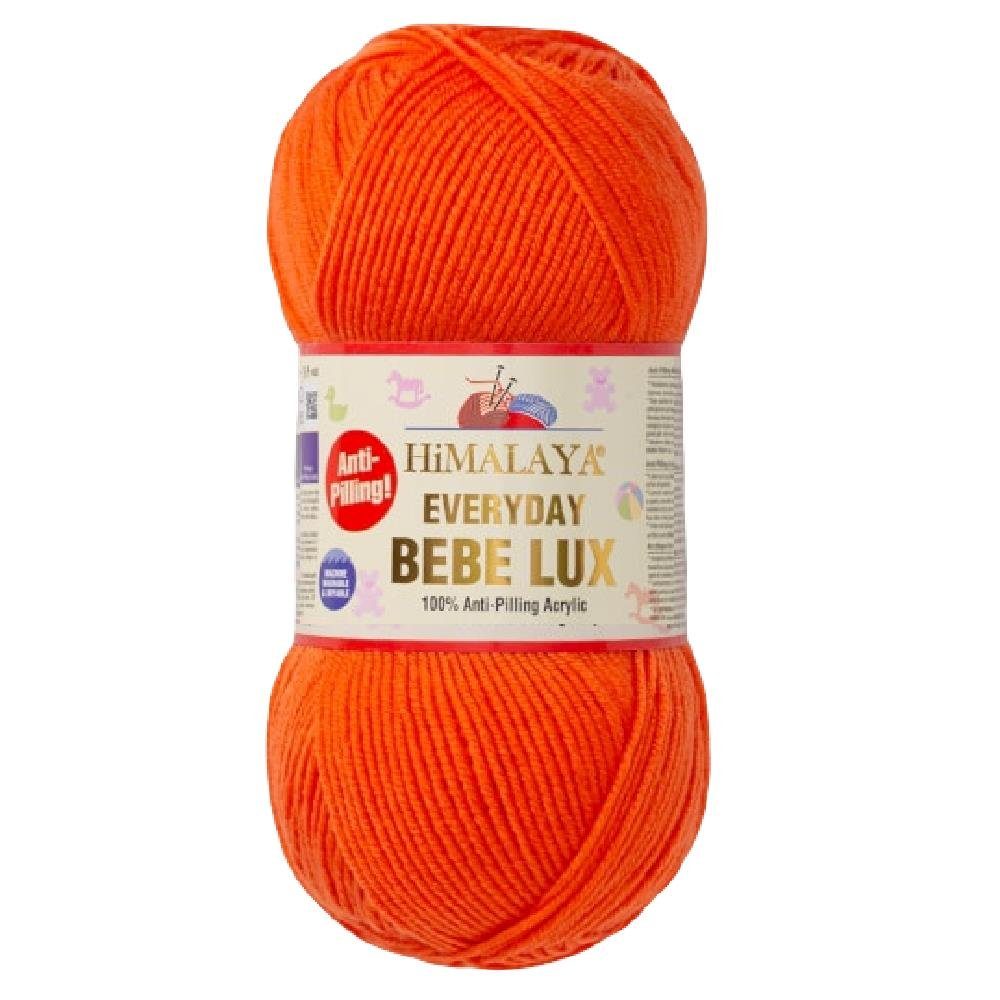 Himalaya Strickfein Himalaya Everyday Bebe Lux Strickgarn 100% Antipilling Häkelwolle, 250 m (Einzel-Pack, 1-St), Superbauschiges Chenille Garn