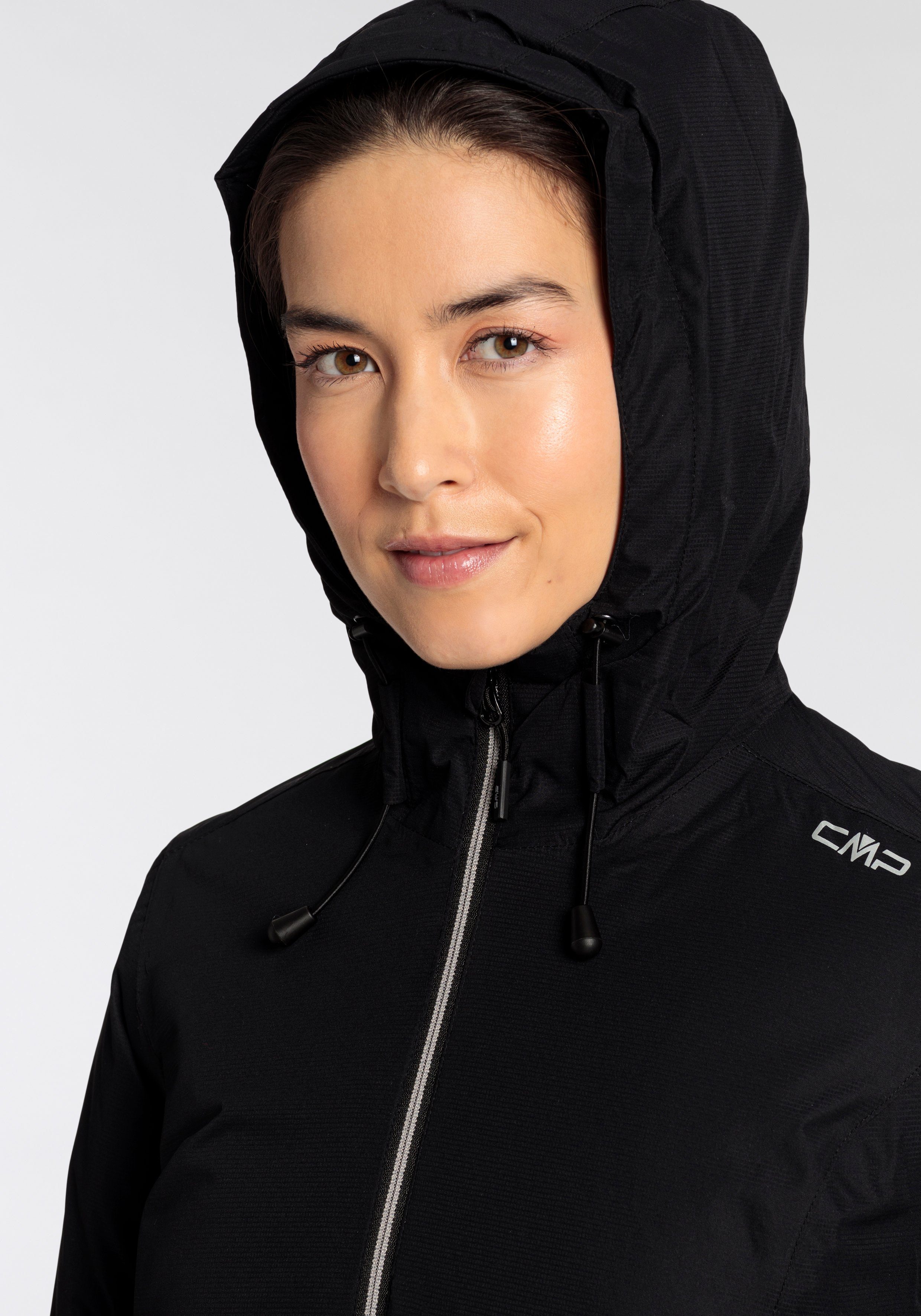 schwarz Outdoorjacke CMP