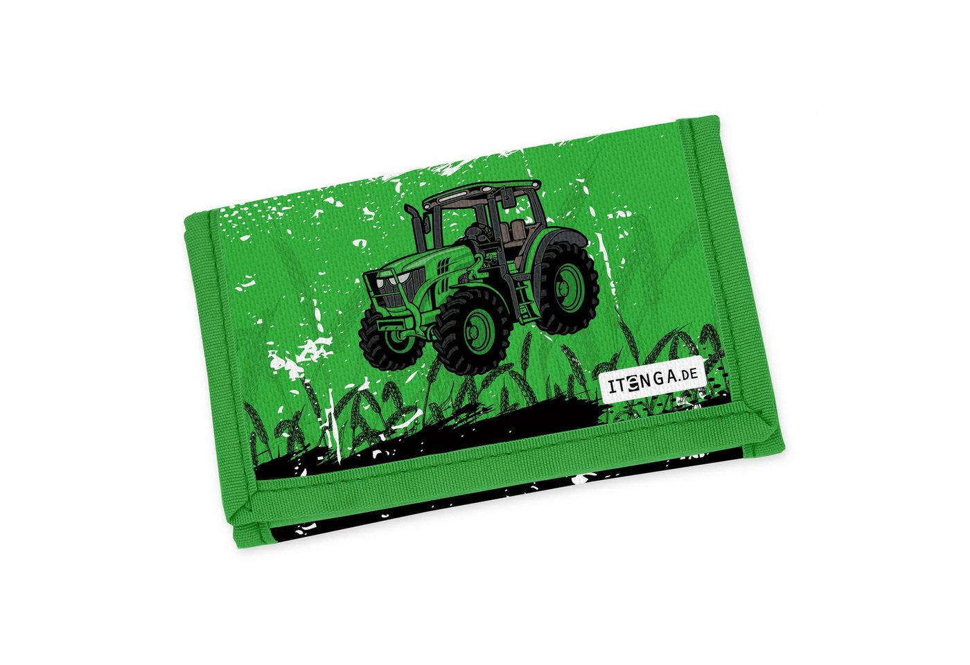 itenga Brustbeutel itenga Brustbeutel - TRAKTOR - Geld Beutel Börse Schlaufe Polyester