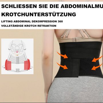Houhence Rückenbandage Bandage Wrap Waist Trainer für Damen Bauchwickelgürtel Verstellbare