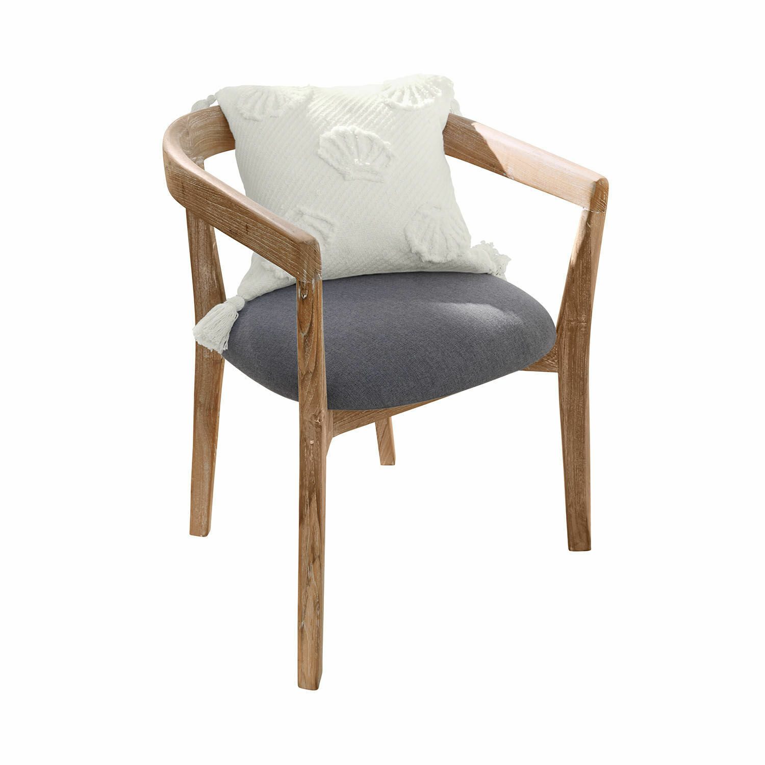 Mirabeau Gartenstuhl Stuhl Lunebois braun/grau