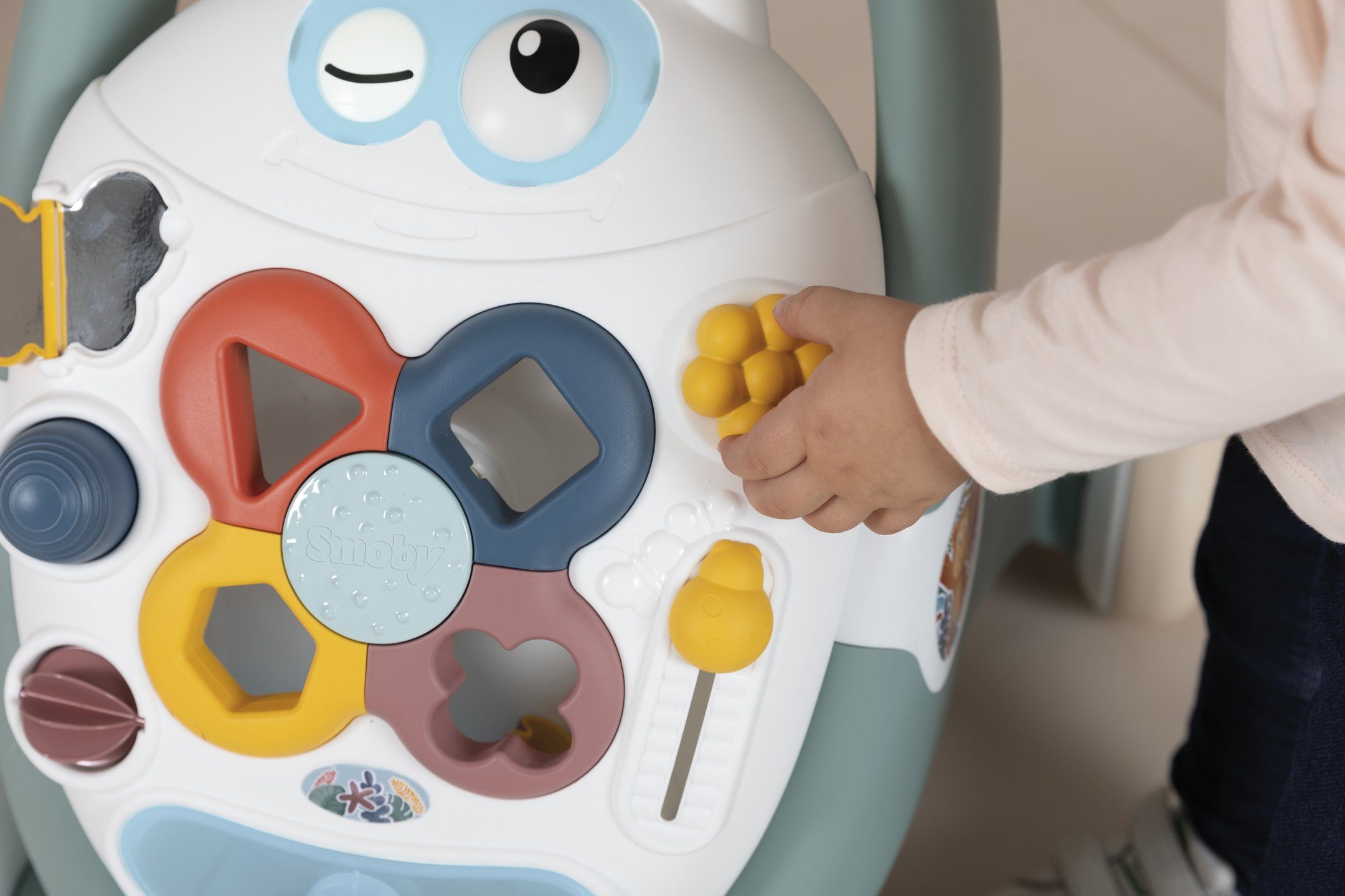 Smoby Lauflernhilfe Little Smoby, 3in1 Lauflernwagen