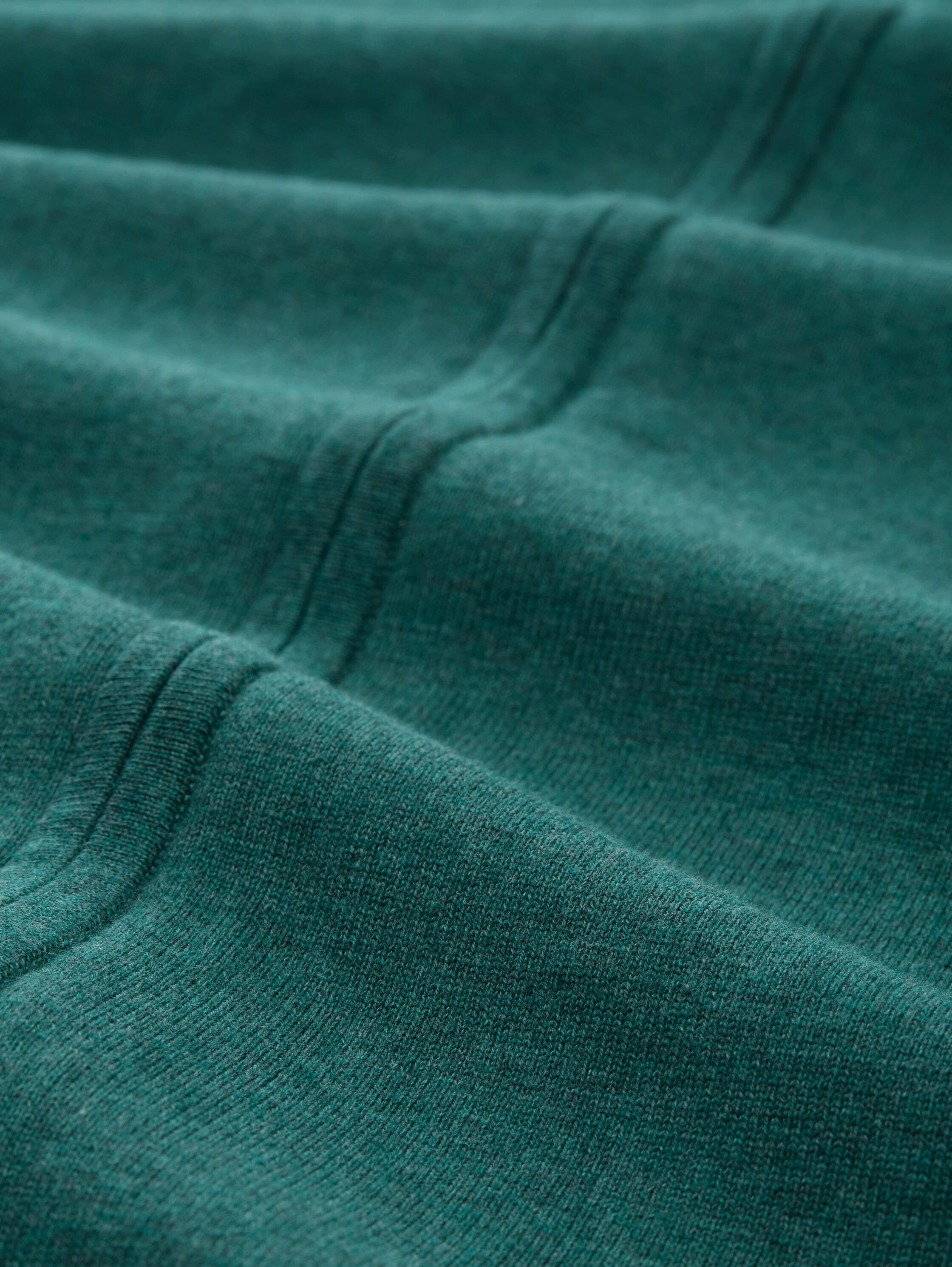 TOM TAILOR Strickjacke mit Logo Stickerei