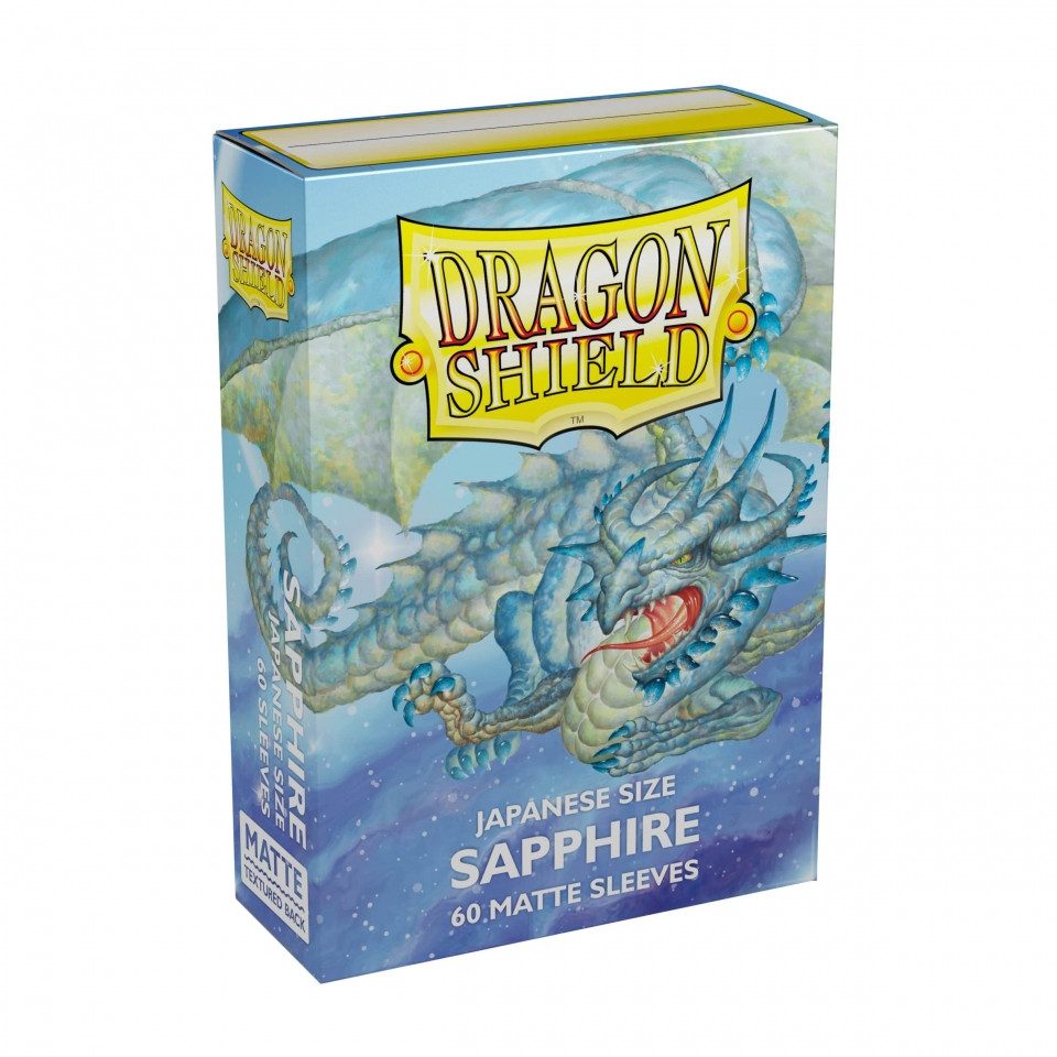 Arcane Tinmen Spiel, Dragon Shield - Japanese Matte - Sapphire (60) - englisch
