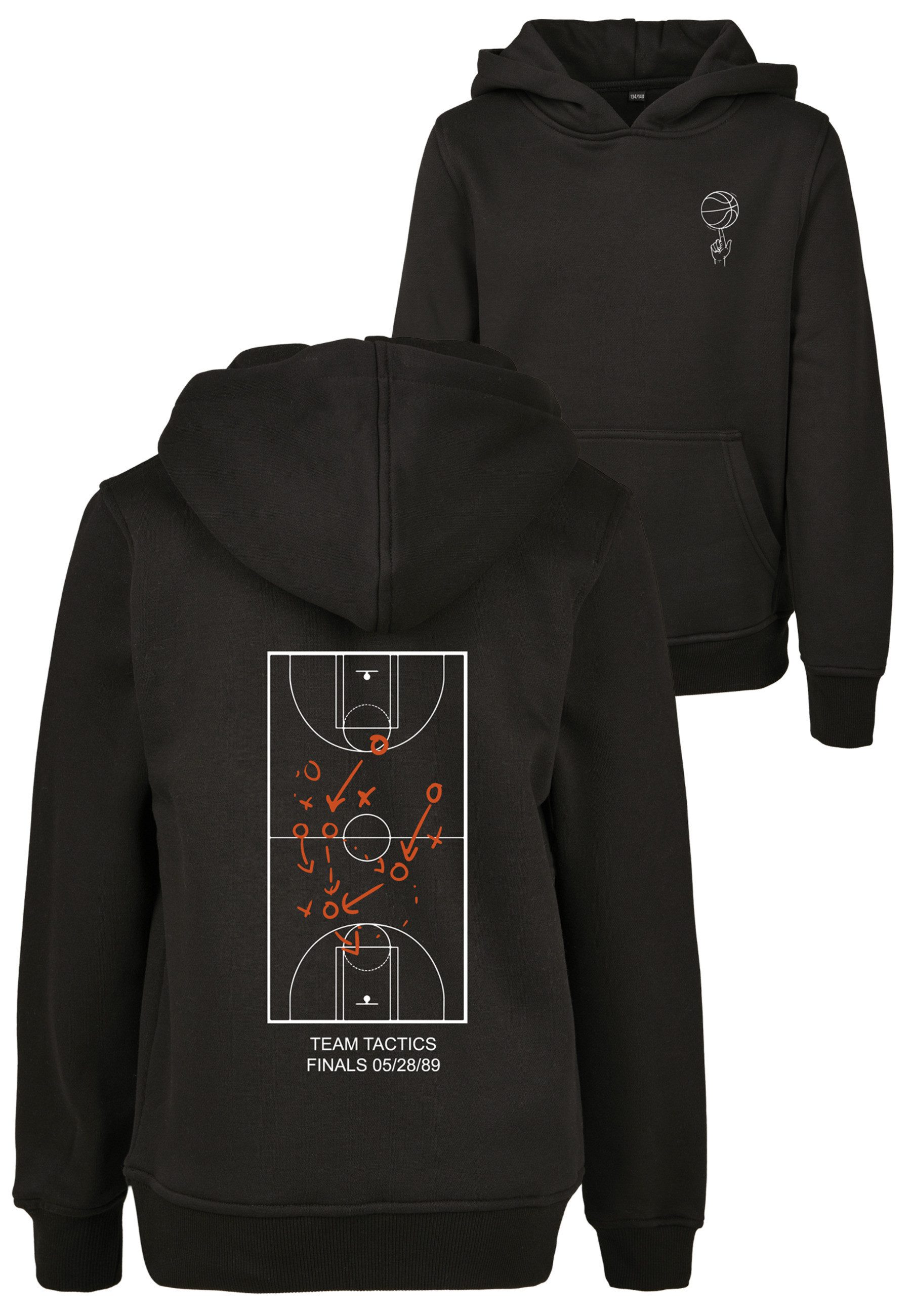 Hoodie MisterTee Herren Kids Team Tactics Hoody