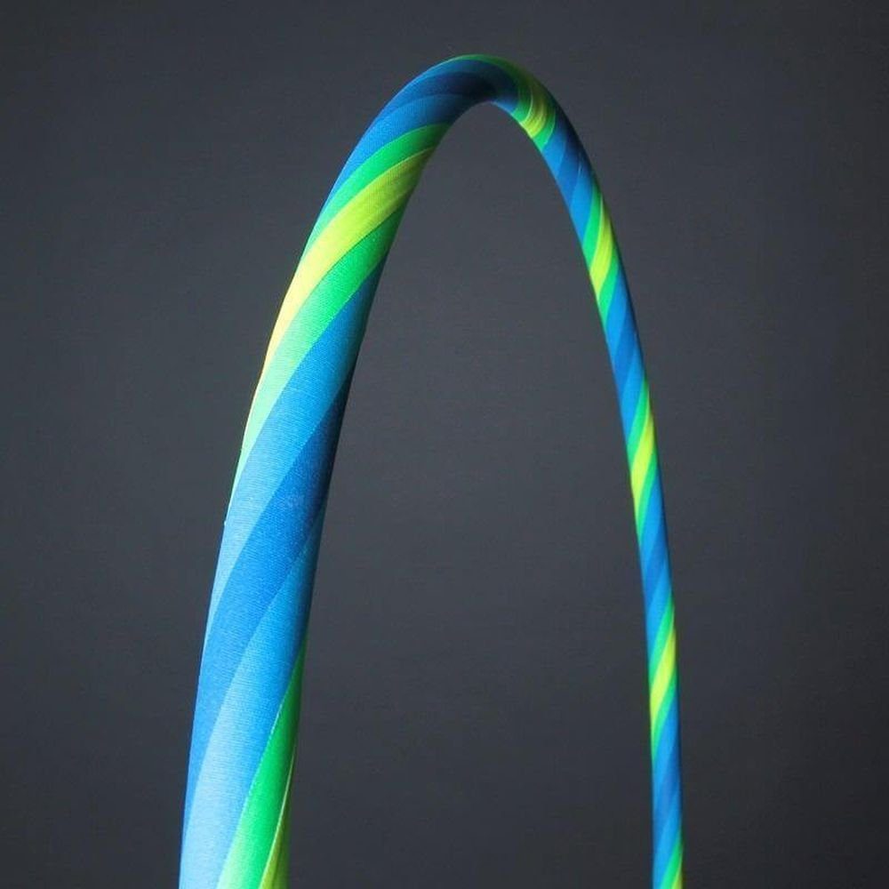 Hoopomania Hula-Hoop-Reifen Die Welle Designer Hula Hoop Reifen, Ø100cm | Hula-Hoop-Reifen