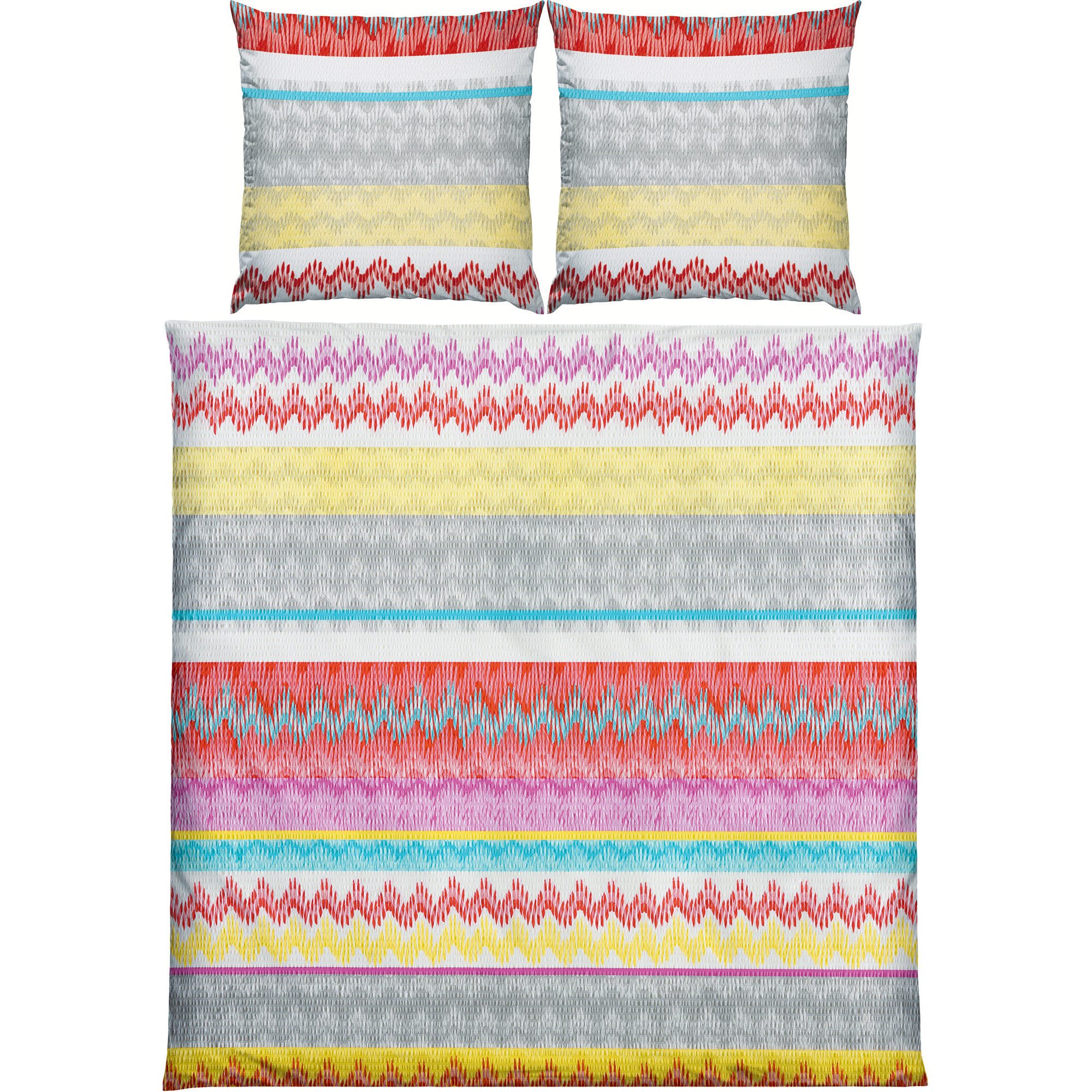 Erwin Müller Bettwäsche Bettwäsche, Seersucker, Grafik günstig online kaufen