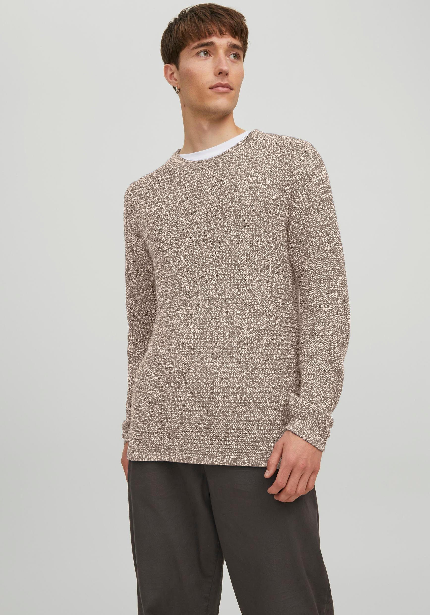 KNIT & Jack CREW falcon PHIL Rundhalspullover NECK Jones