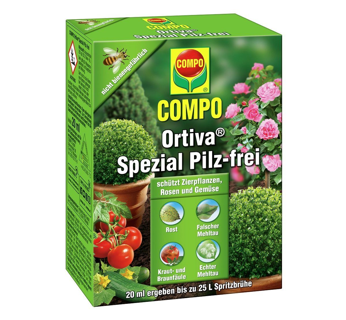 Pflanzendünger COMPO Ortiva Spezial Pilzfrei B4 20ml