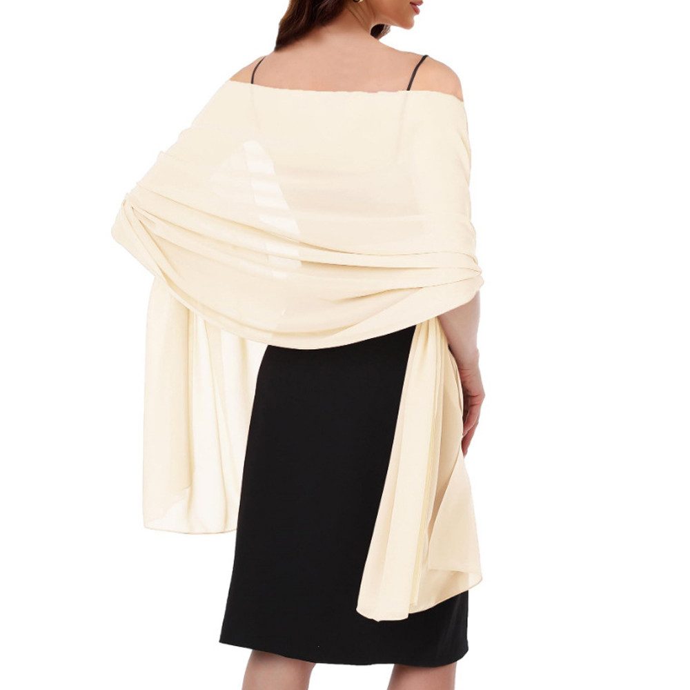 Cachito Modeschal Eleganter Damen Schal – Weiche Stola, (1-St), für Abendkleider, Hochzeiten & festliche Anlässe