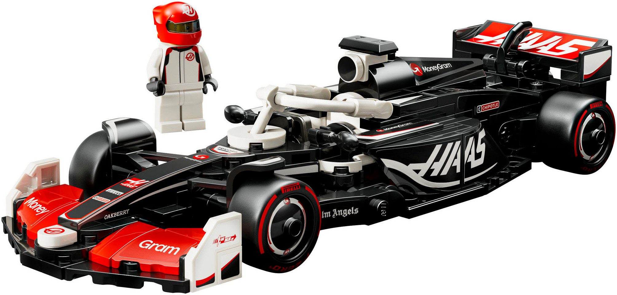 LEGO® MoneyGram Haas F1® Team VF-24 Rennauto (77250), LEGO® Speed Champions günstig online kaufen