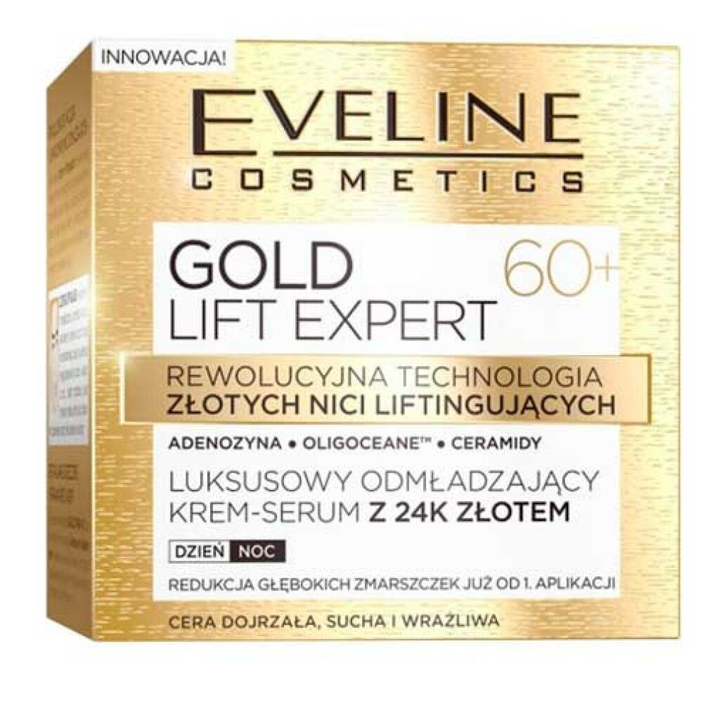 Eveline Cosmetics Körperpflegemittel Cosmetics Gold Lift Expert Serum 60+ 50ml