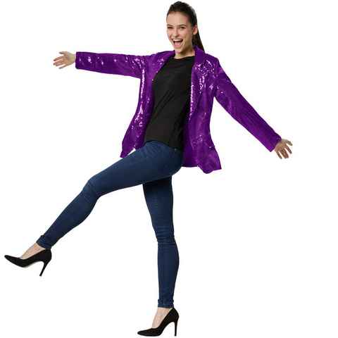 dressforfun Blouson Pailletten-Jackett Damen