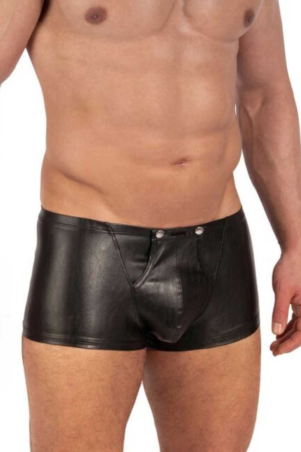 MANSTORE Boxershorts Manstore M2270 Popper Pants S Lederlook