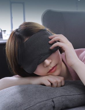 Mrichbez Augenbinde schlafmaske blackout augenmaske, 1-tlg., büro schlafmaske, Hautfreundlich und komfortabel