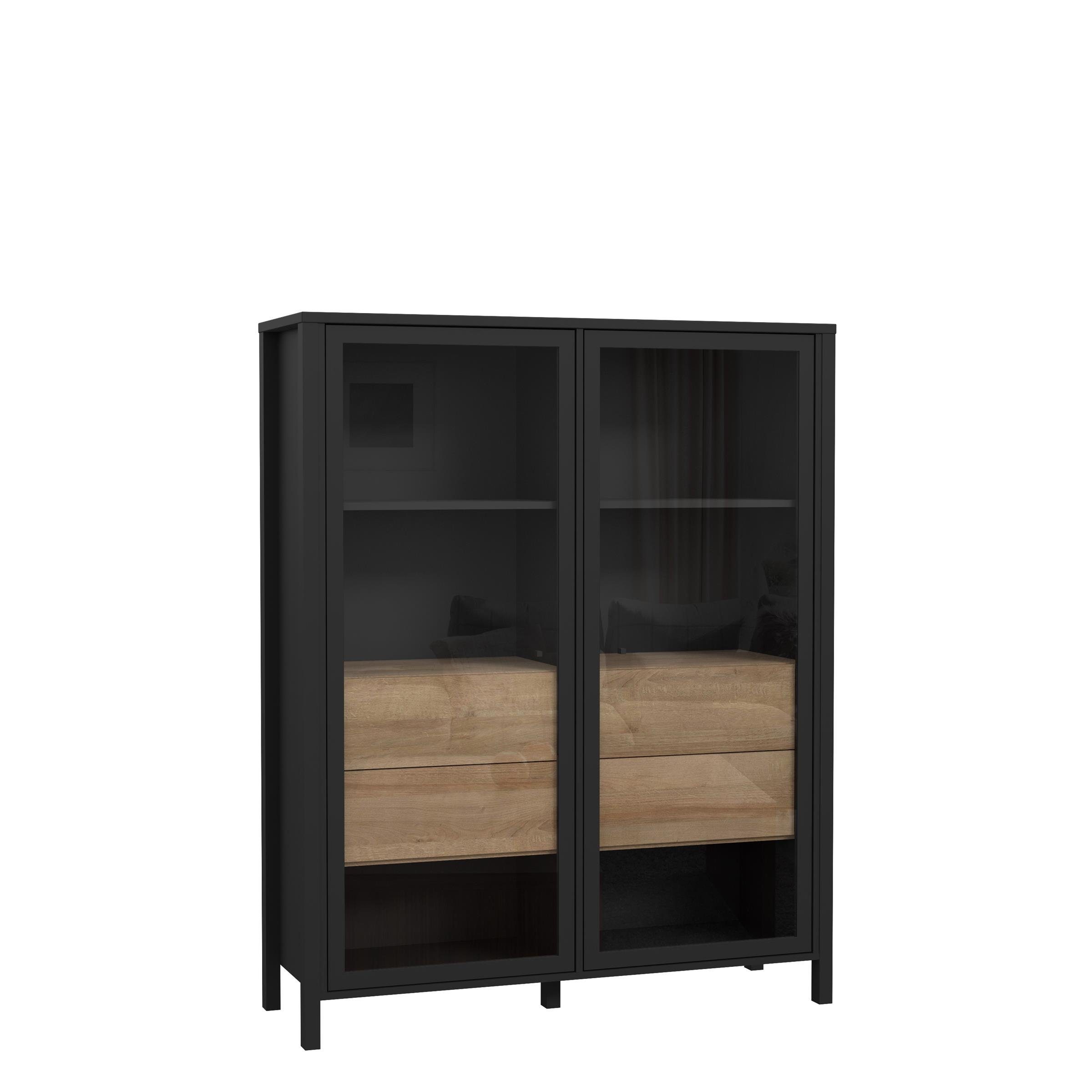 freiraum Vitrine Hialeah 121,3 x 152,3 x 40,2 cm (B/H/T)