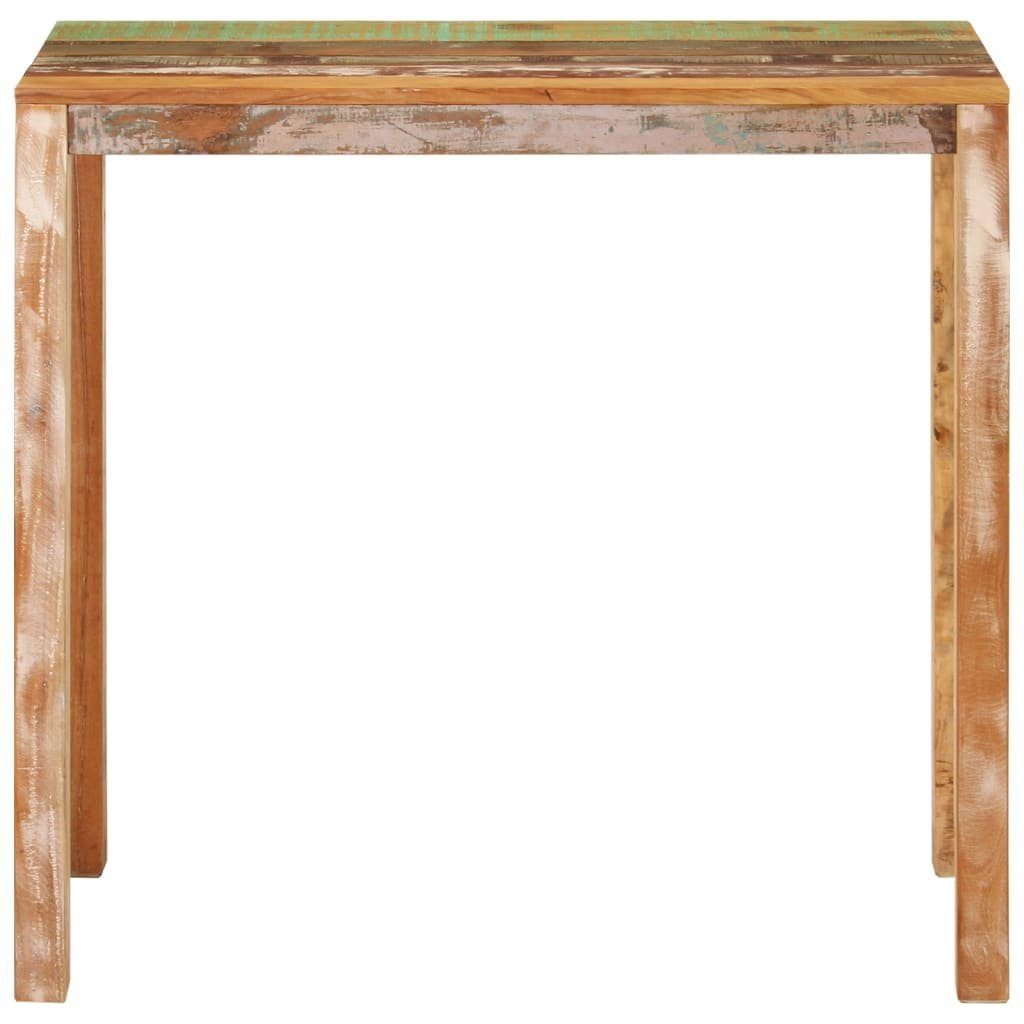 vidaXL Beistelltisch Bartisch 112x55x108 cm Altholz Massiv (1-St)