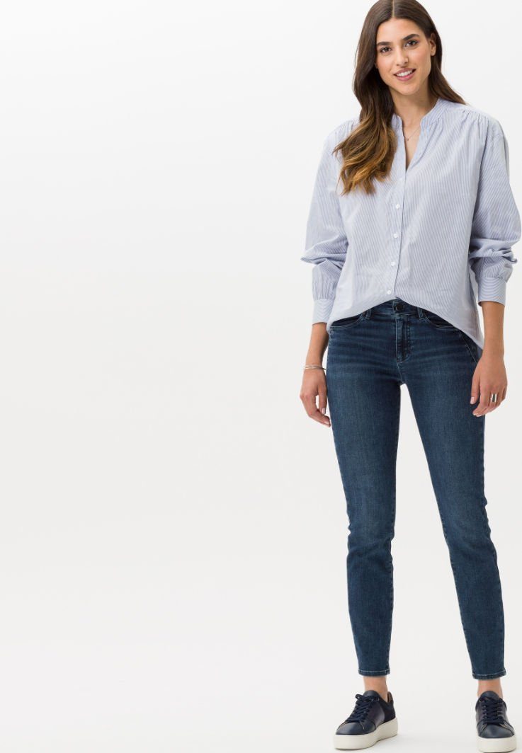 Style Brax 5-Pocket-Jeans ANA blau