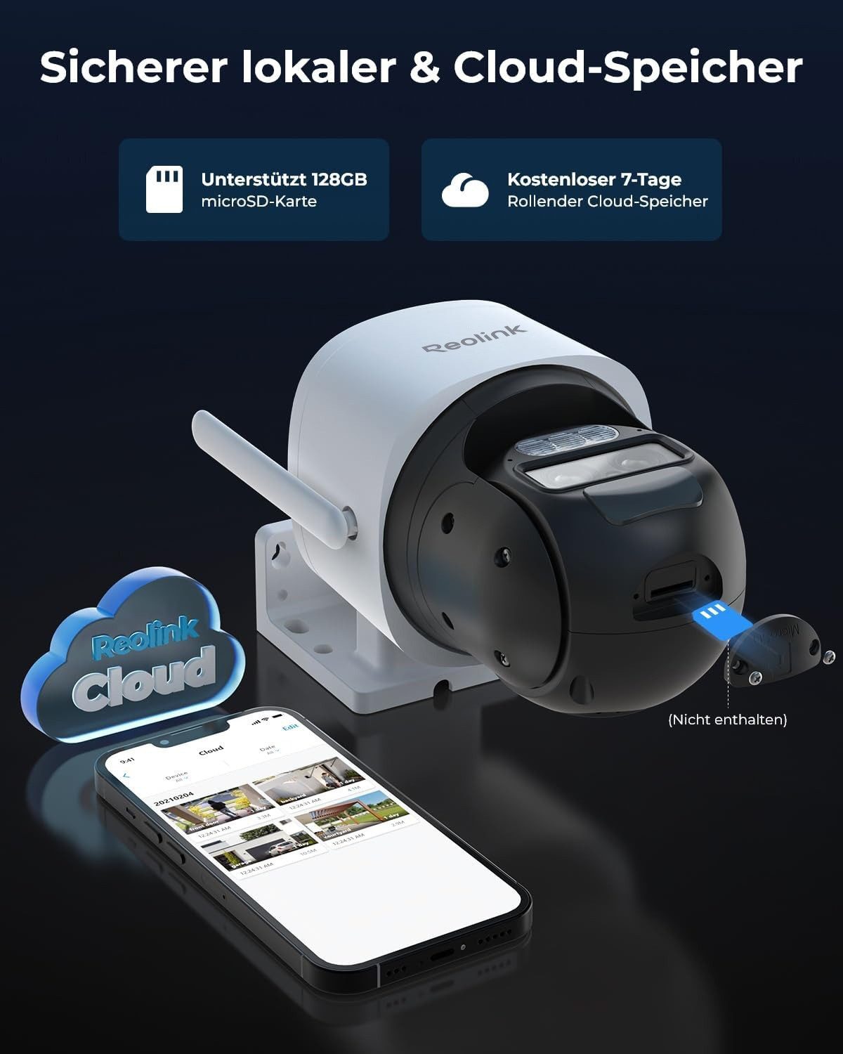 Reolink Überwachungskamera Trackmix LTE Dual-Objektiv (Außenbereich, Akkukamera 4G LTE, 4K 8MP, Auto-Zoom-Tracking, Pan&Tilt, Intelligente Erkennung) – Bild 4 von 5